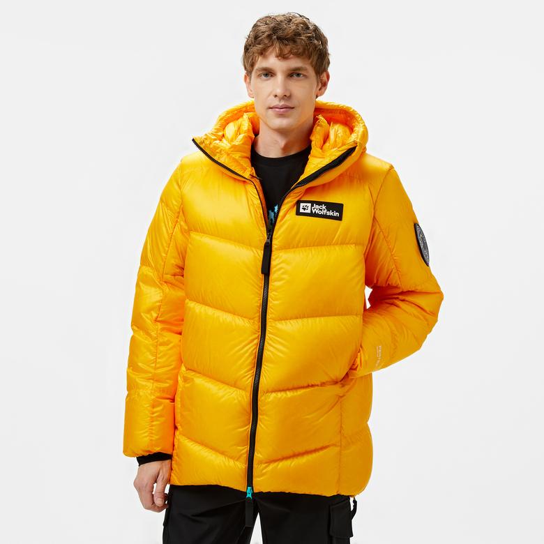 Jack Wolfskin Down insulated Erkek Sarı Mont
