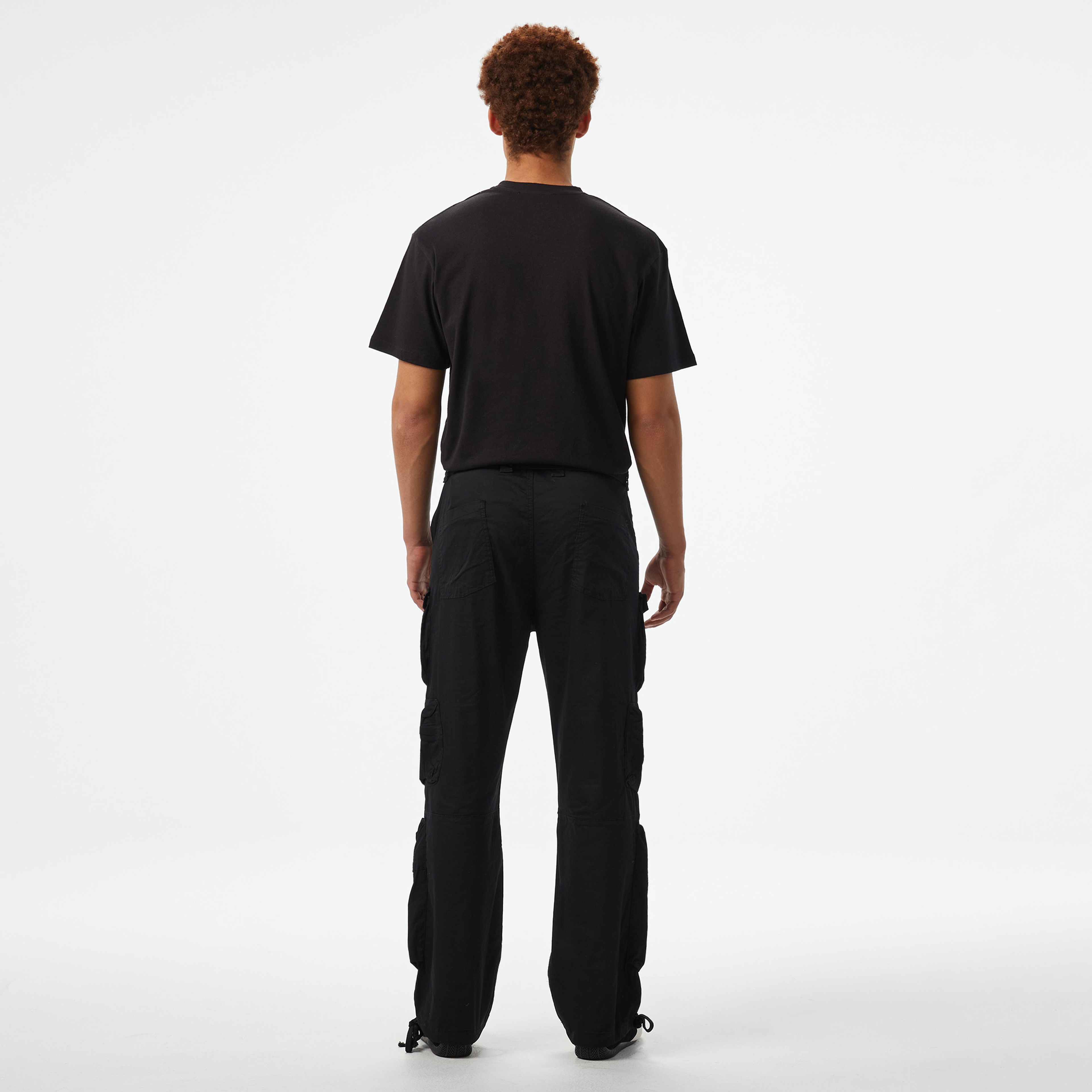 Story of Angels Dream Logo Band Cargo Unisex Siyah Eşofman Altı