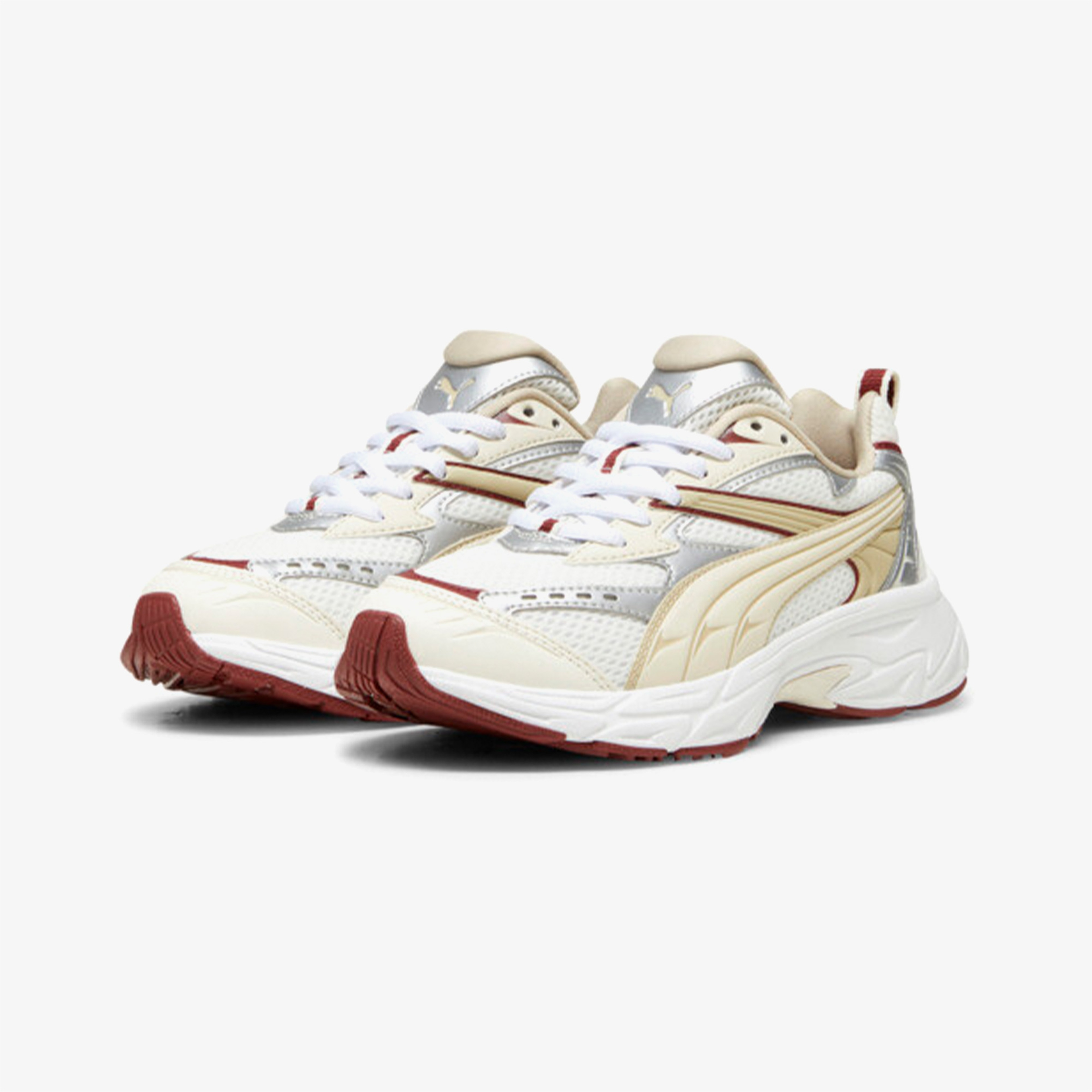 Puma Morphic Metallic Wns Kadın Beyaz Spor Ayakkabı