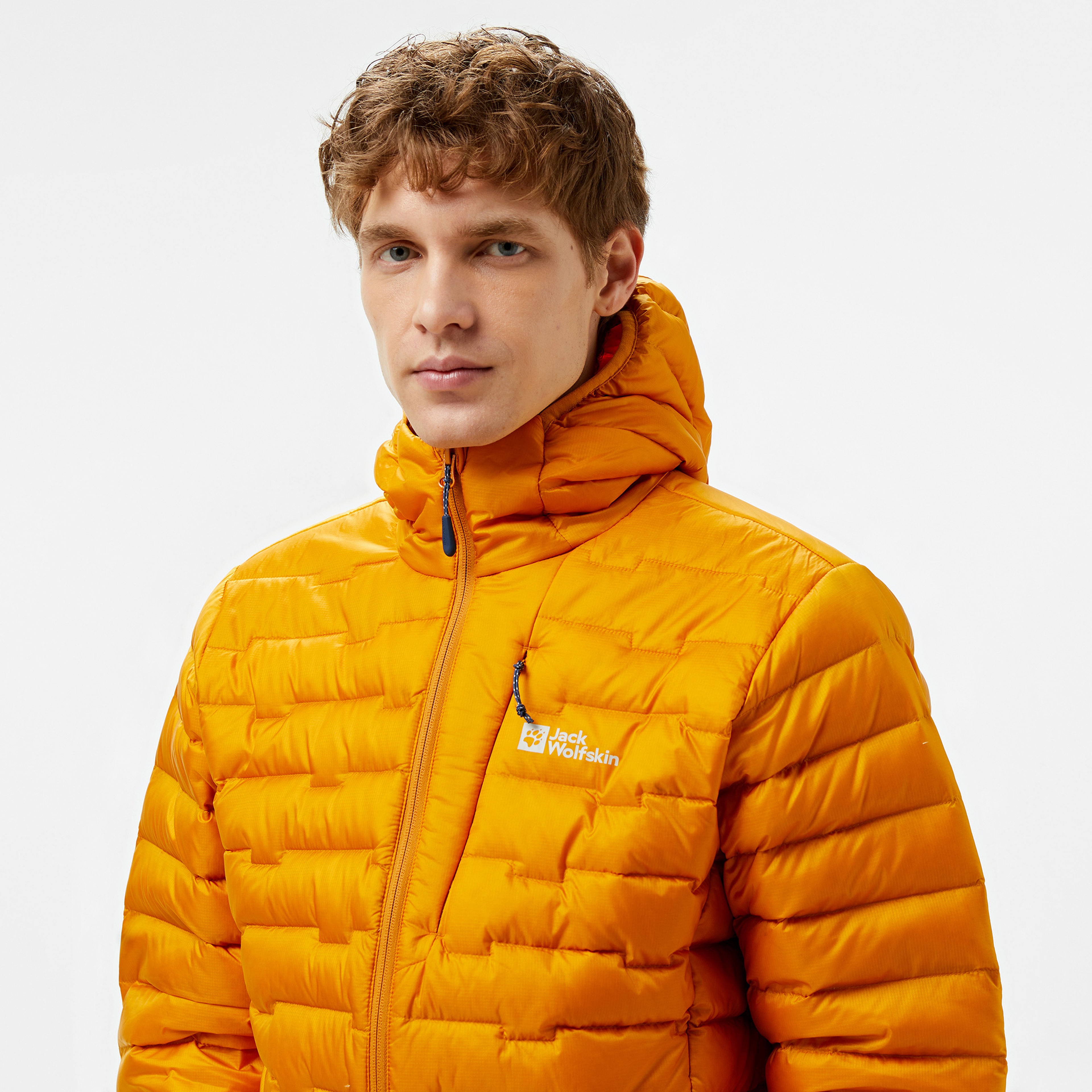 Jack Wolfskin Down insulated Erkek Sarı Mont