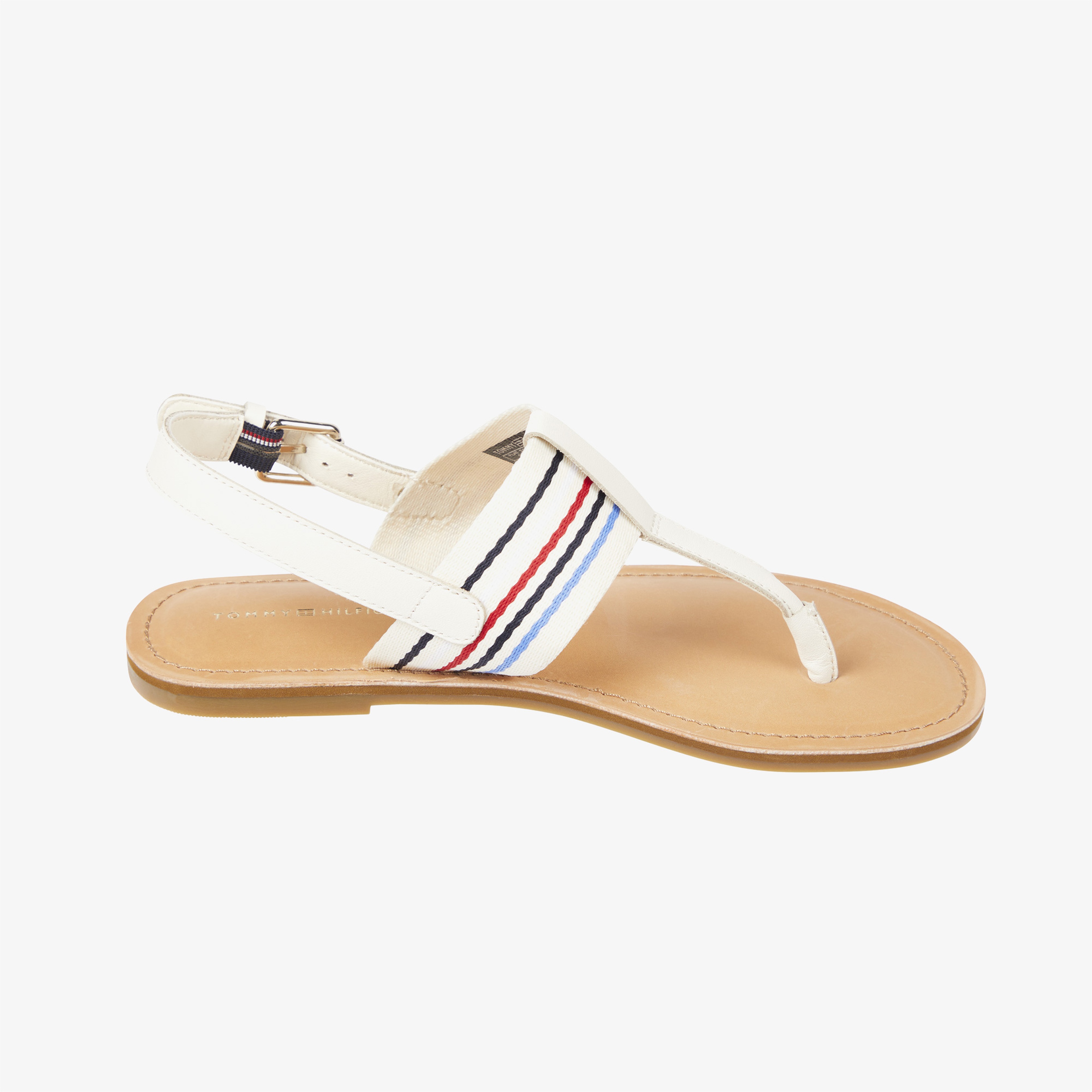 Tommy Hilfiger Flatipes Kadın Bej Sandalet
