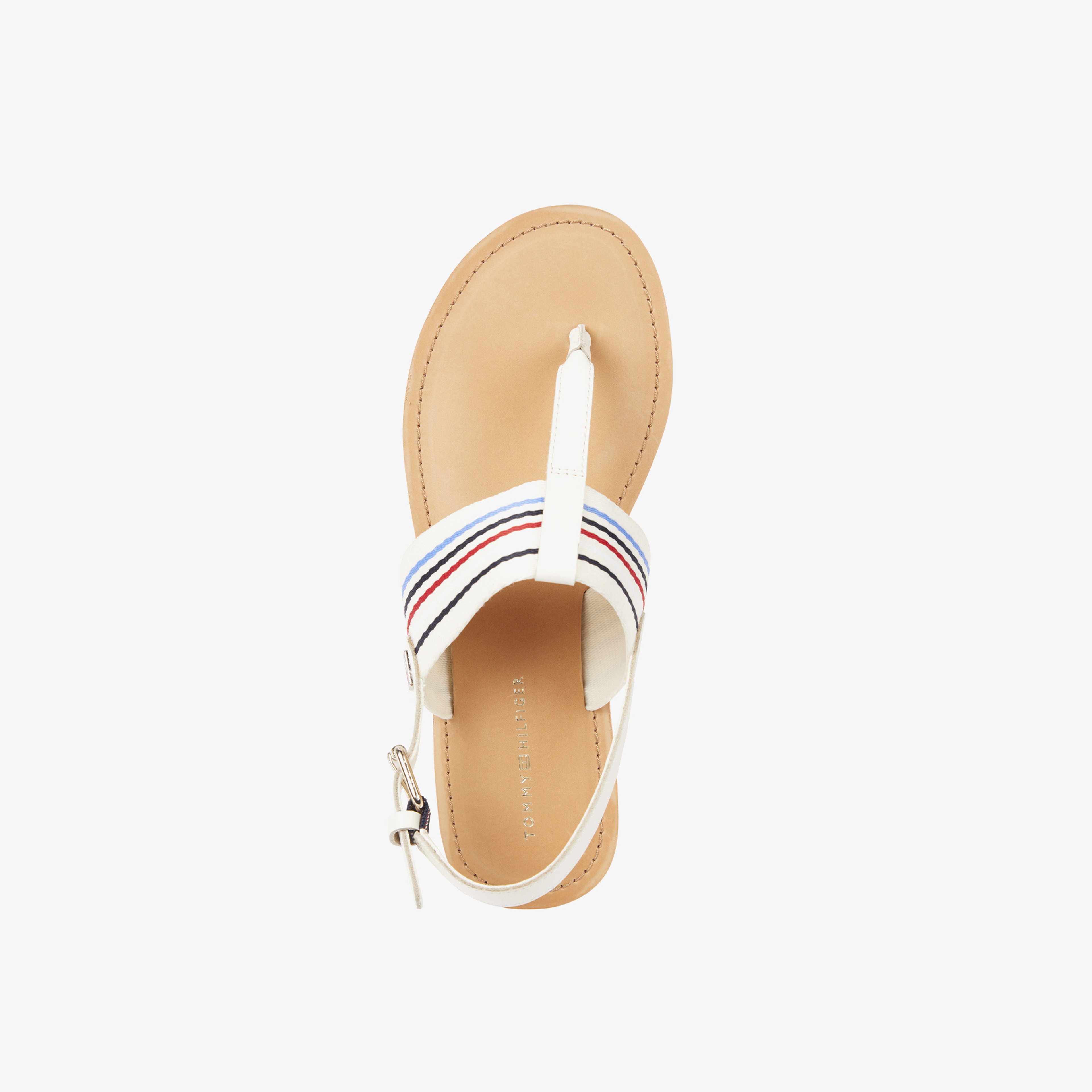 Tommy Hilfiger Flatipes Kadın Bej Sandalet