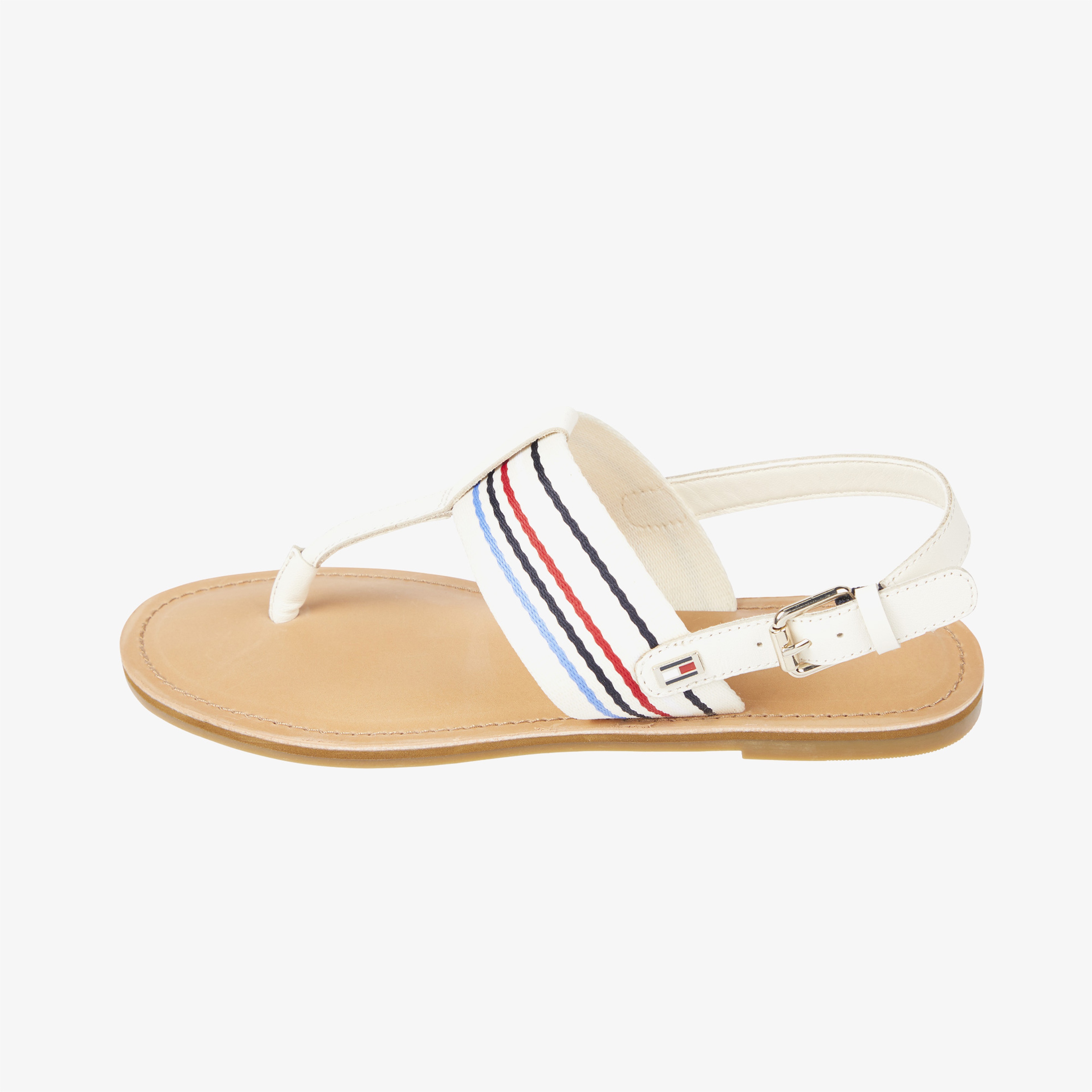 Tommy Hilfiger Flatipes Kadın Bej Sandalet