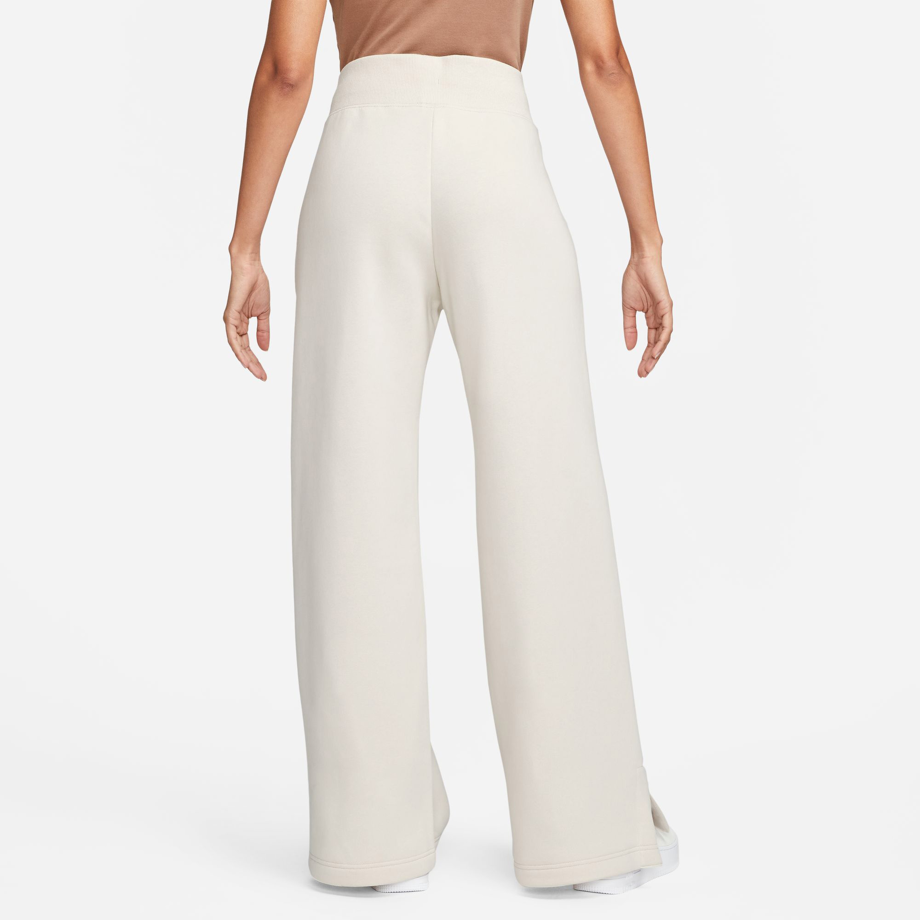 Nike Sportswear Phoenix Fleece High-Waisted Kadın Beyaz Eşofman Altı