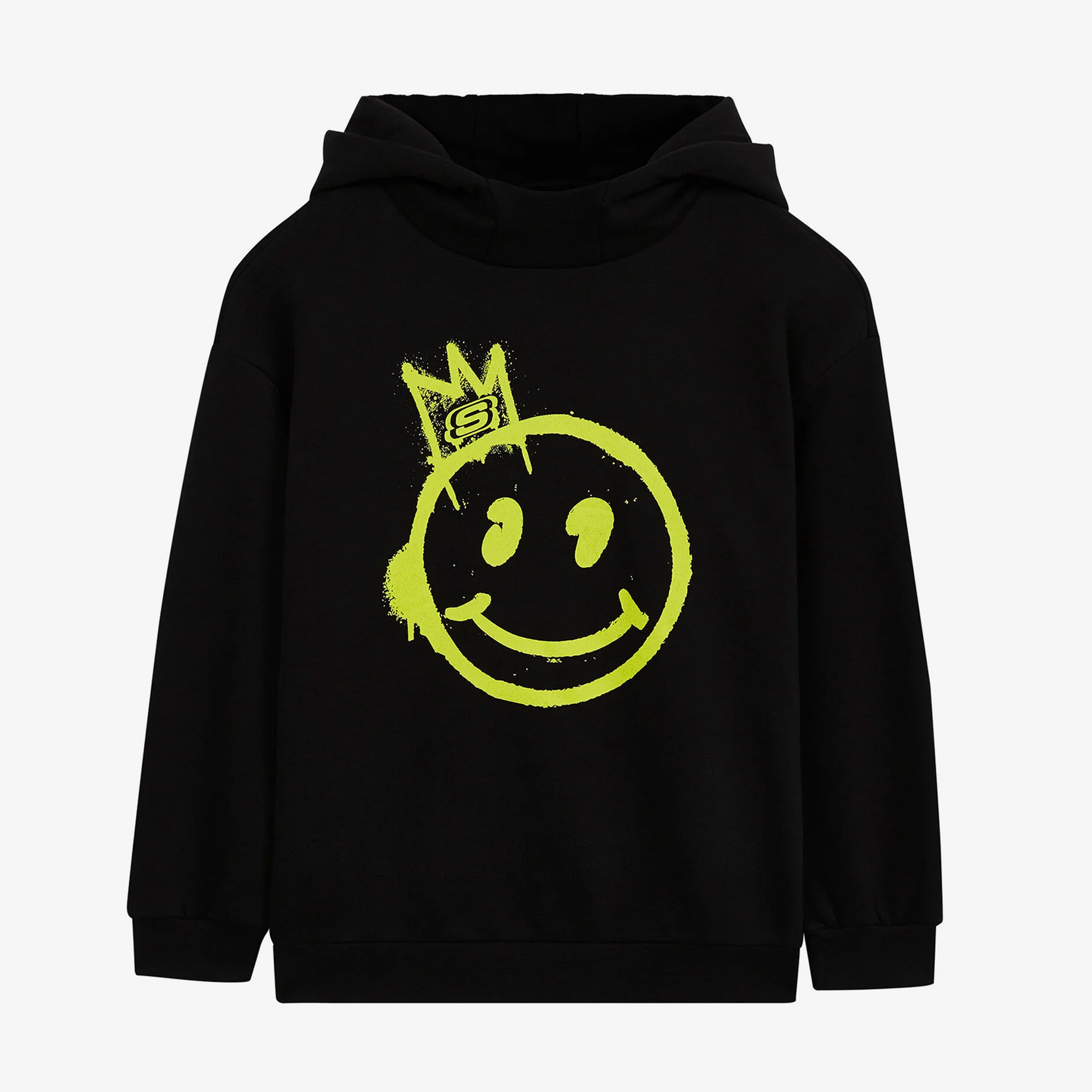 Skechers Classic Çocuk Siyah Sweatshirt