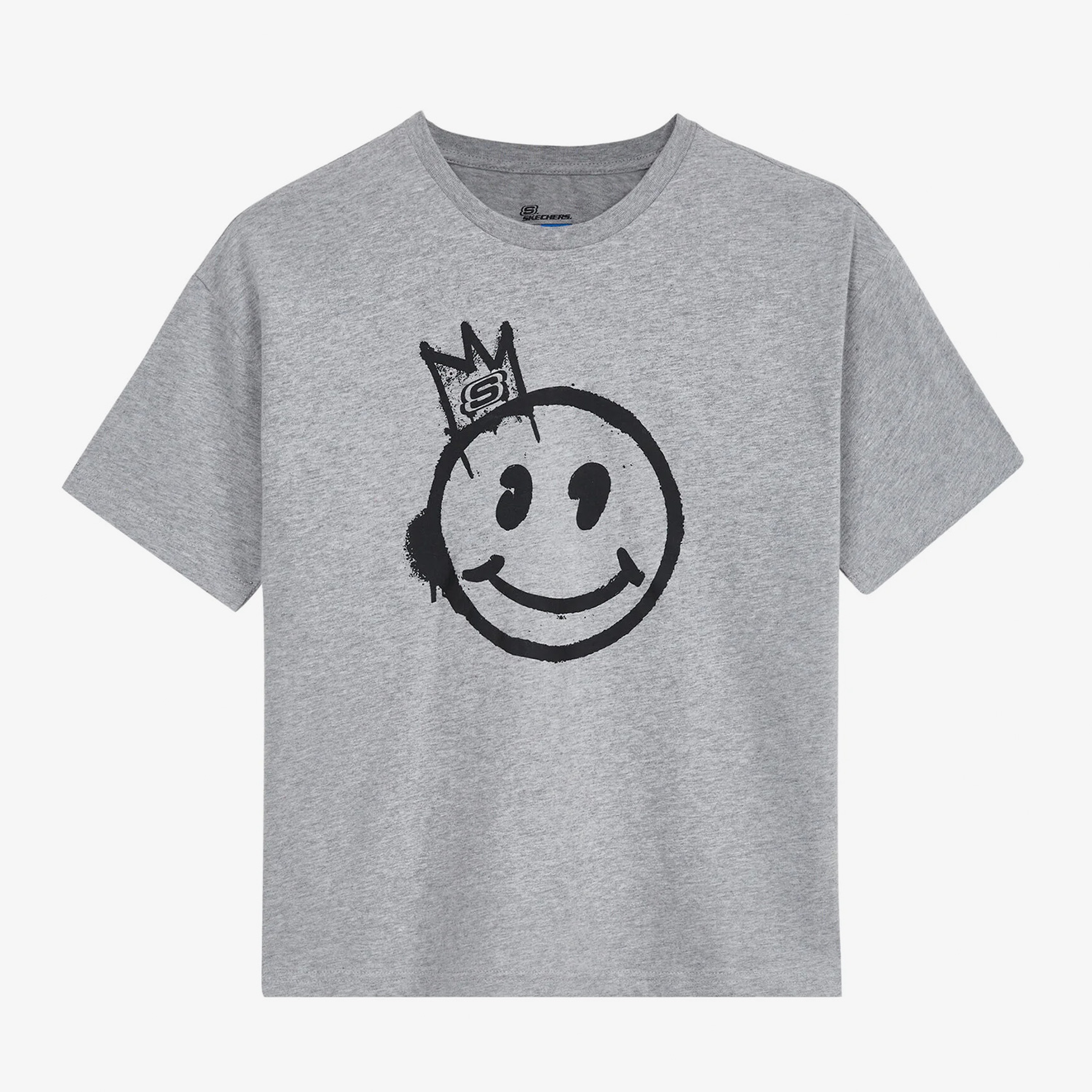 Skechers Classic Çocuk Gri T-Shirt