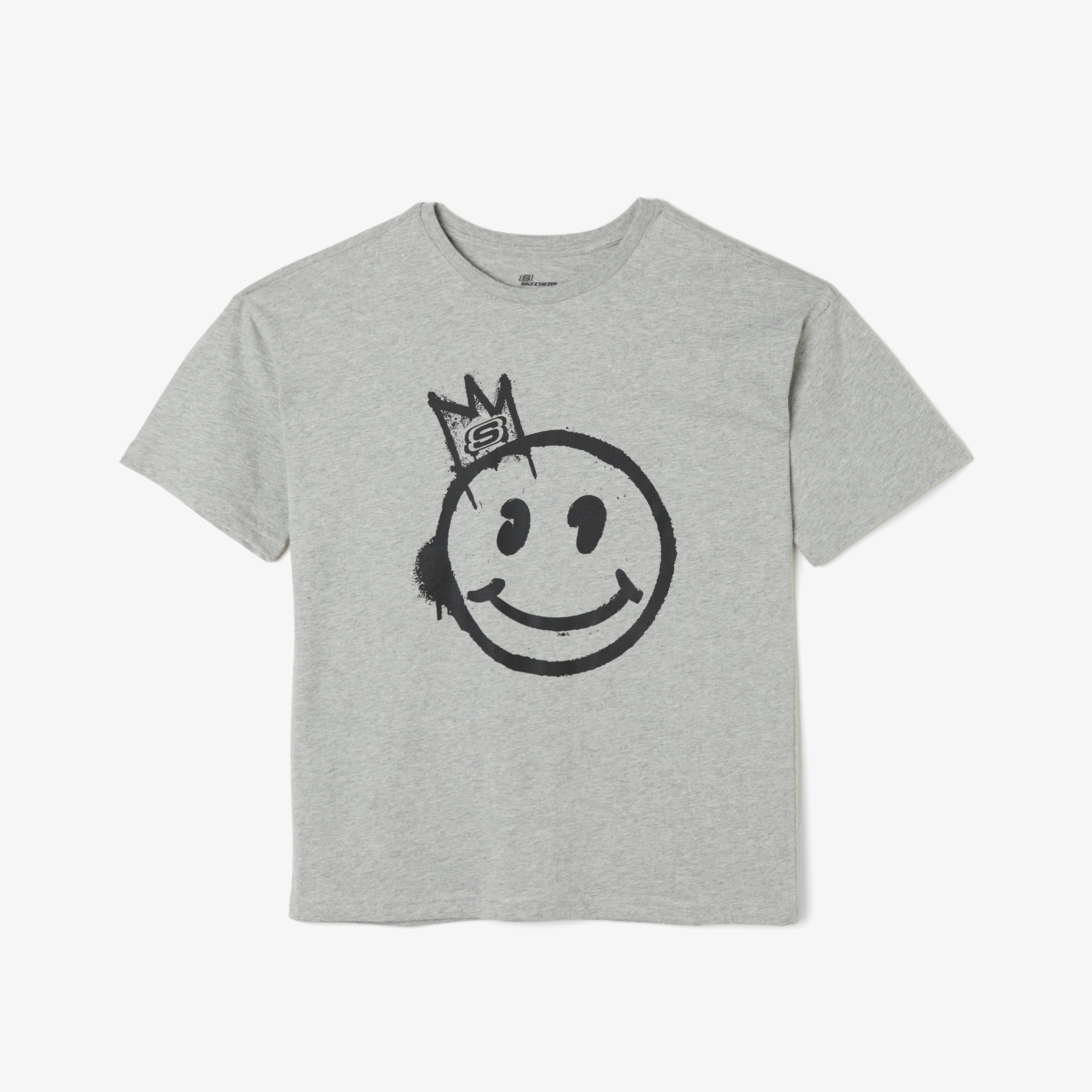 Skechers Classic Çocuk Gri T-Shirt