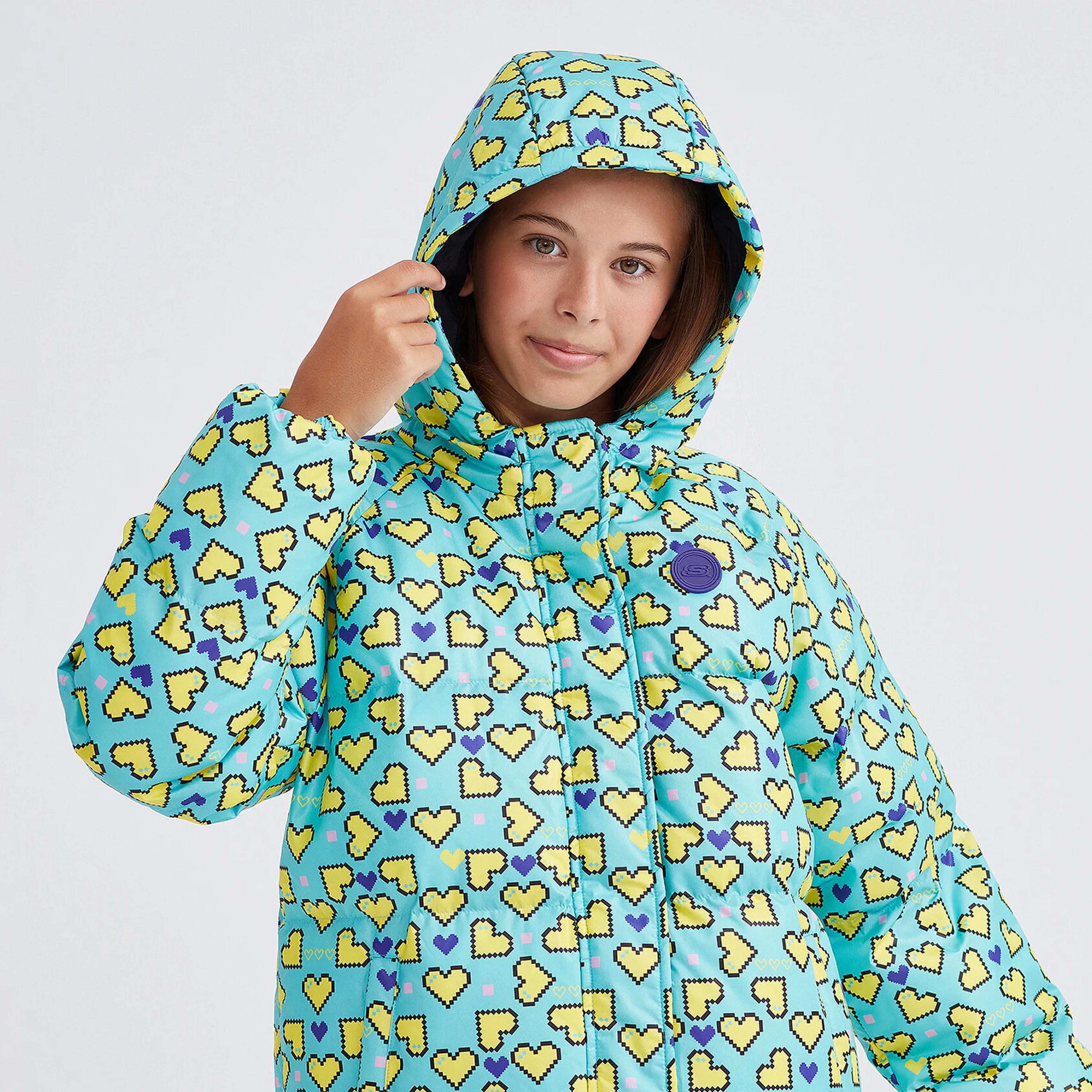 Skechers Classic Çocuk Mavi Ceket