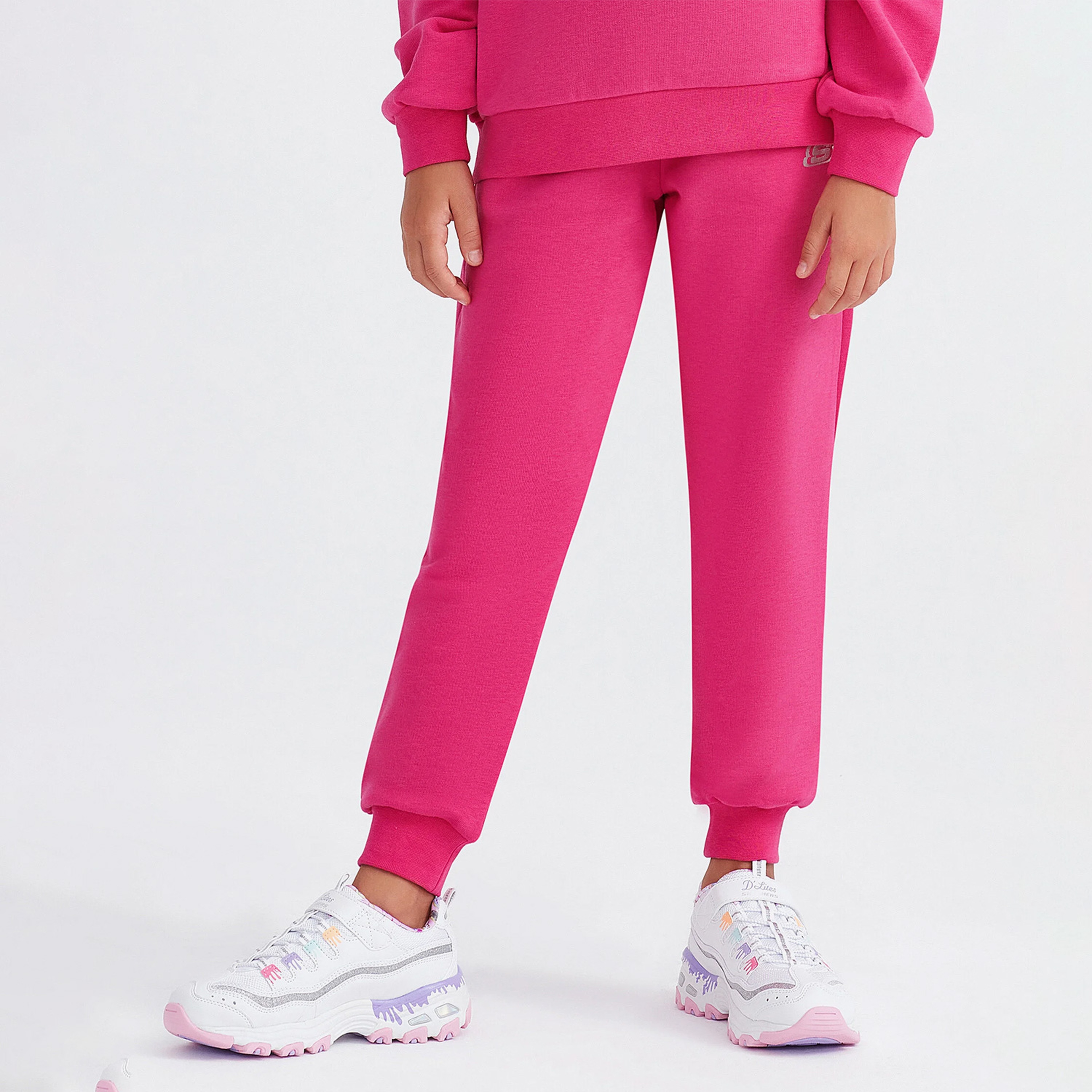 Skechers Classic Çocuk Pembe Eşofman Altı