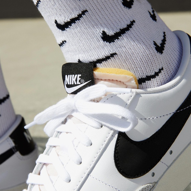 Nike Nike Blazer Low '77 Kadın Beyaz Spor Ayakkabı Sneaker | Occasion Beyaz - 12. görsel