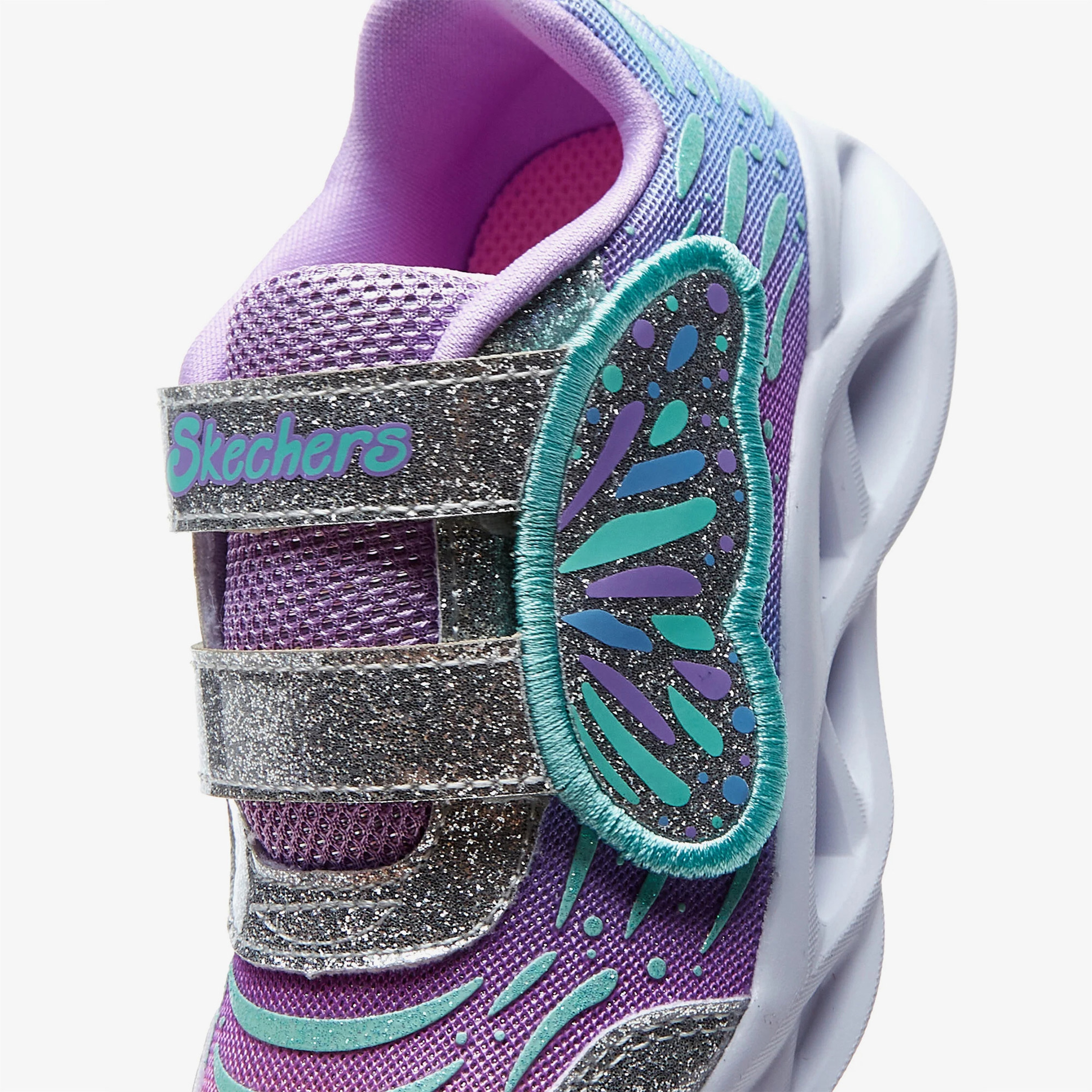 Skechers Twisty Brights Bebek Gri Spor Ayakkabı