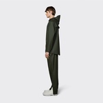 Rains Waterproof Unisex Yeşil Yağmurluk