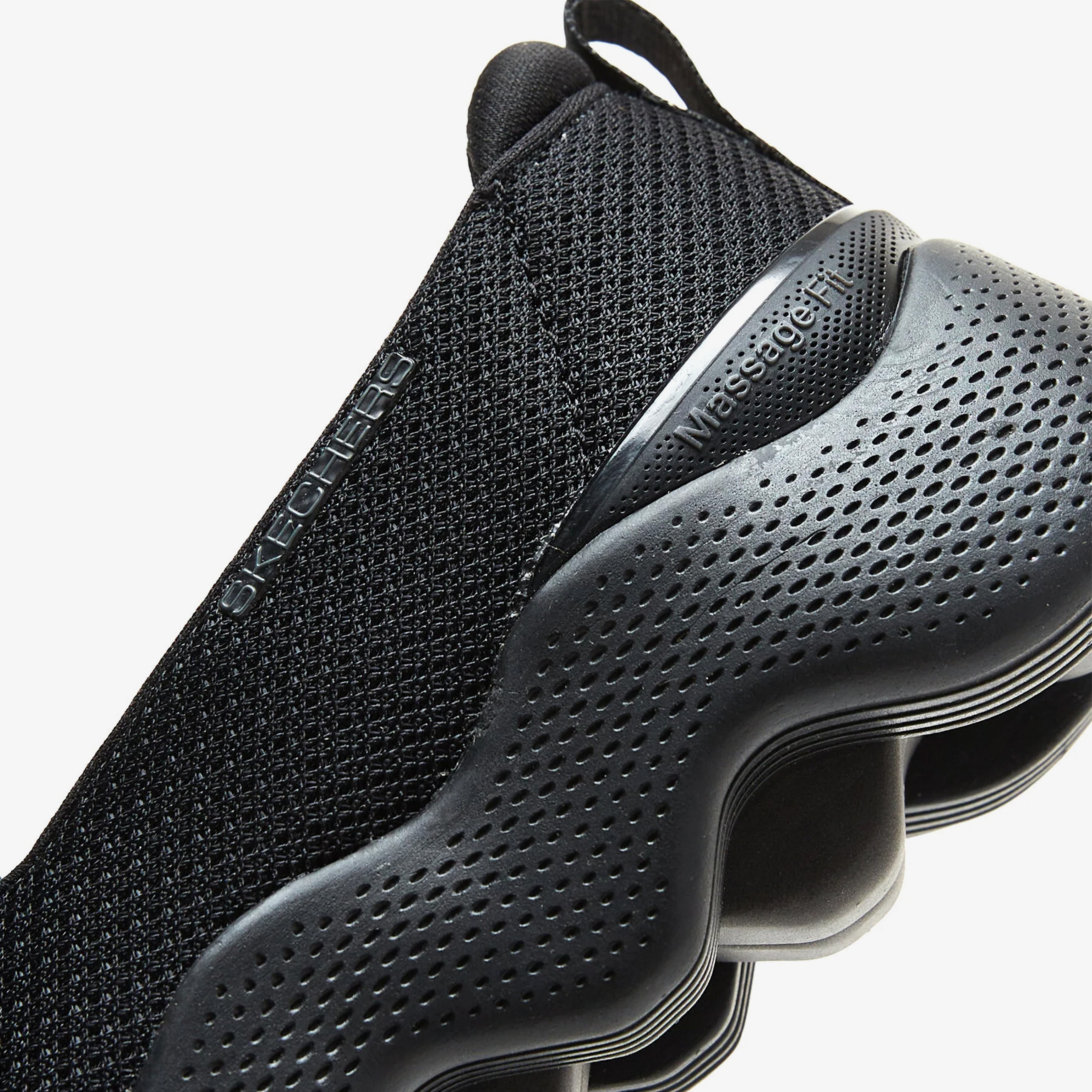 Skechers Go Walk Massage Fit -Seascape Kadın Siyah Spor Ayakkabı