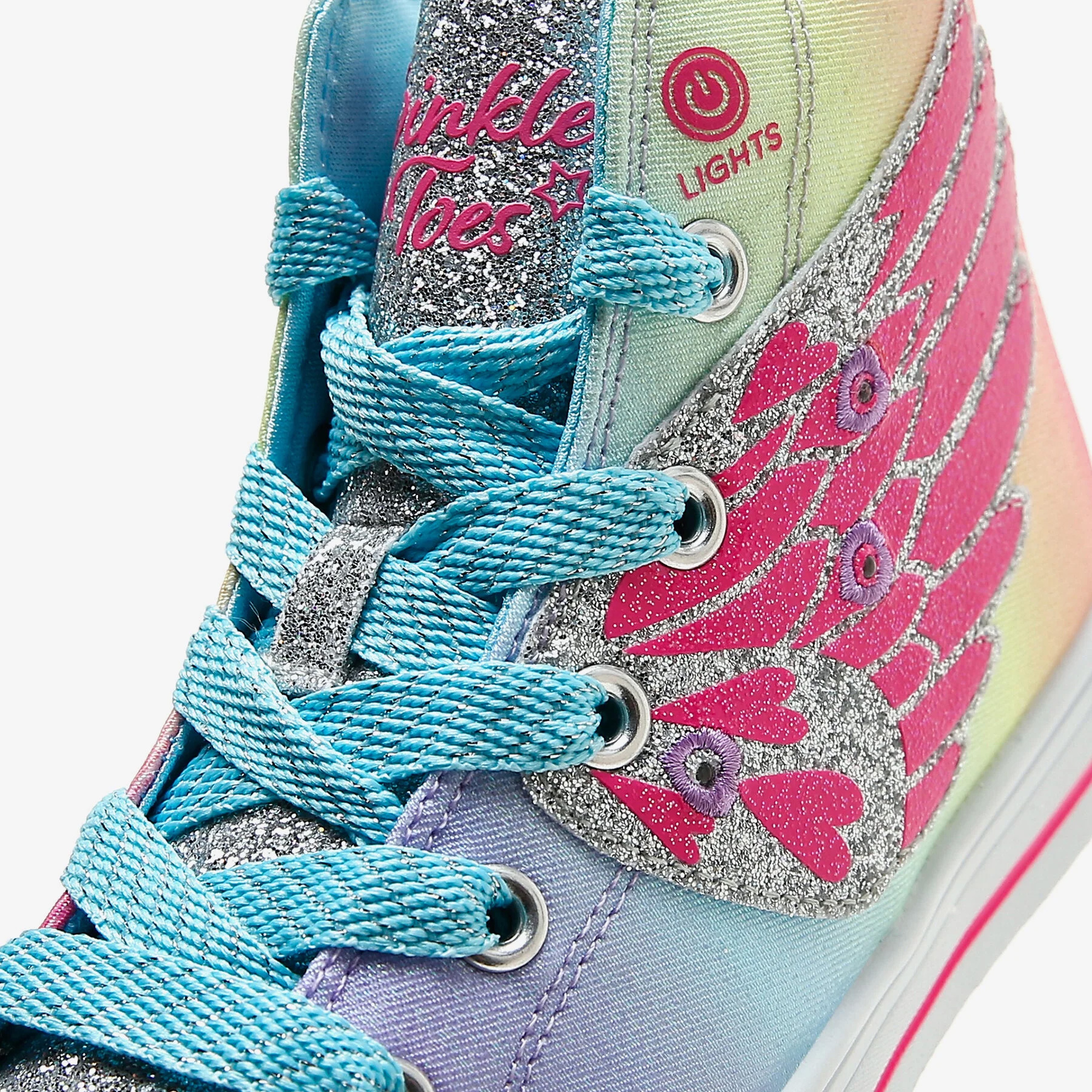 Skechers Twinkle Sparks - Wing Charm Çocuk Renkli Spor Ayakkabı