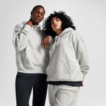 Converse Unisex Loose Fit Gri Sweatshirt