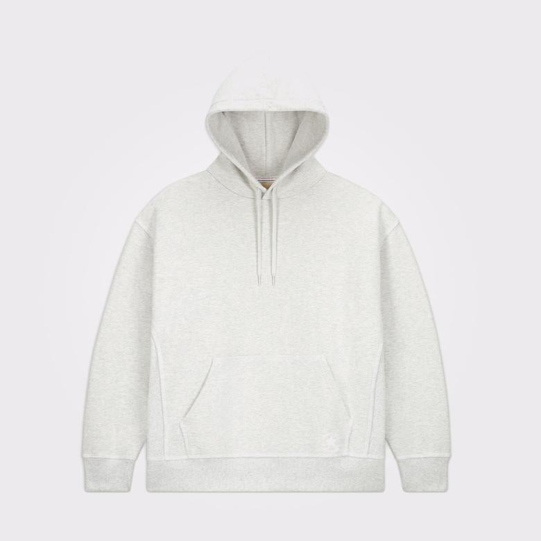 Converse Unisex Loose Fit Gri Sweatshirt