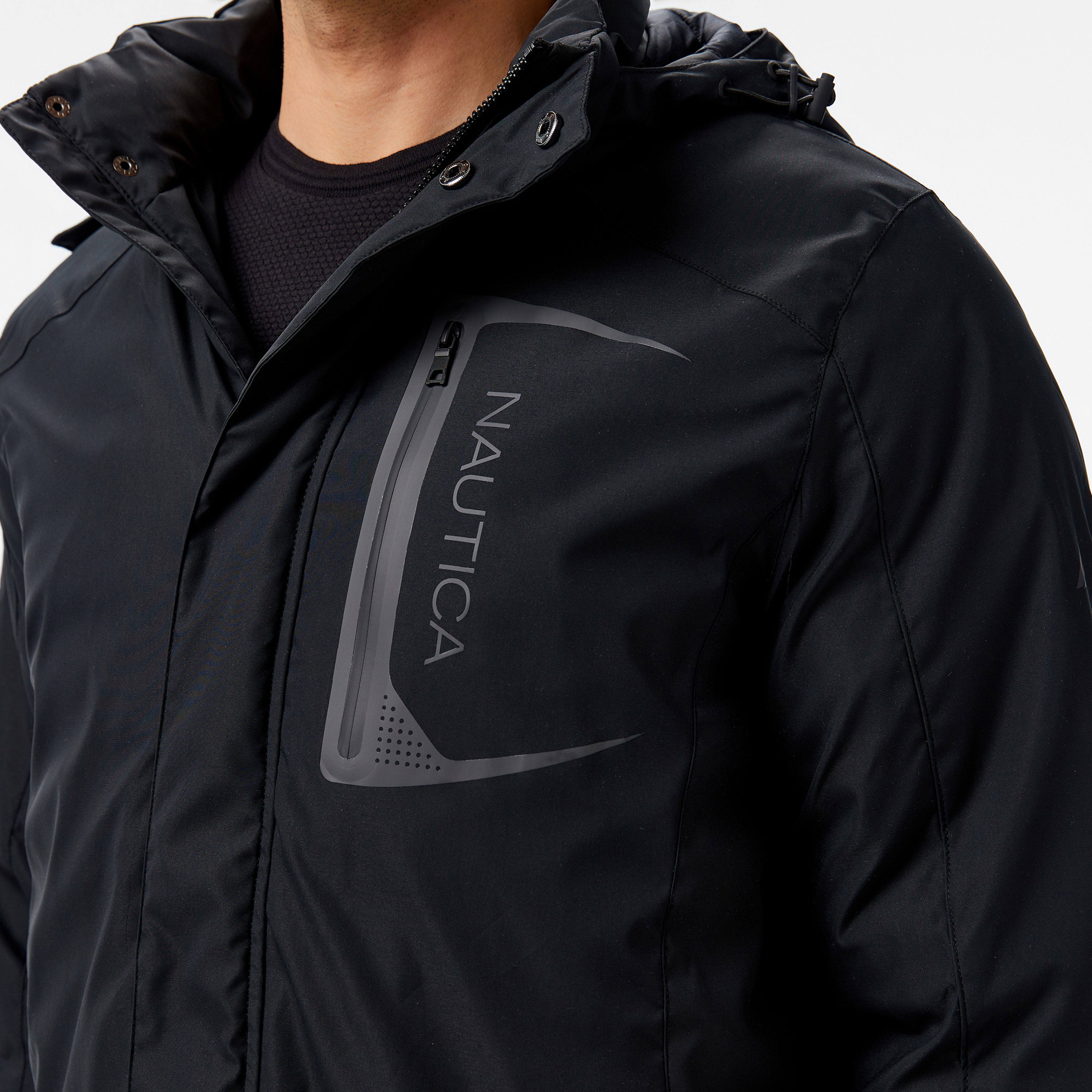 Nautica Erkek Siyah Mont