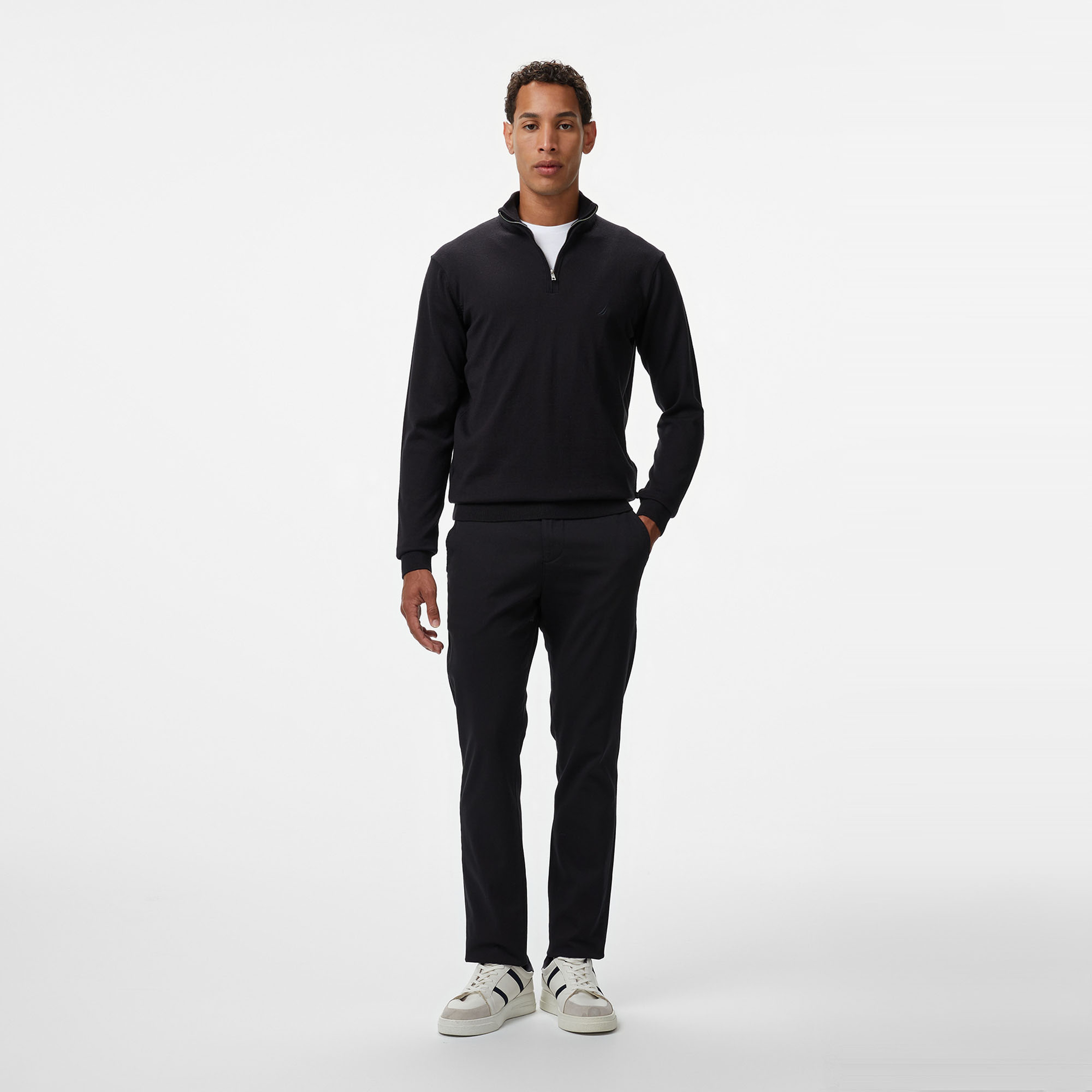 Nautica Erkek Siyah Triko