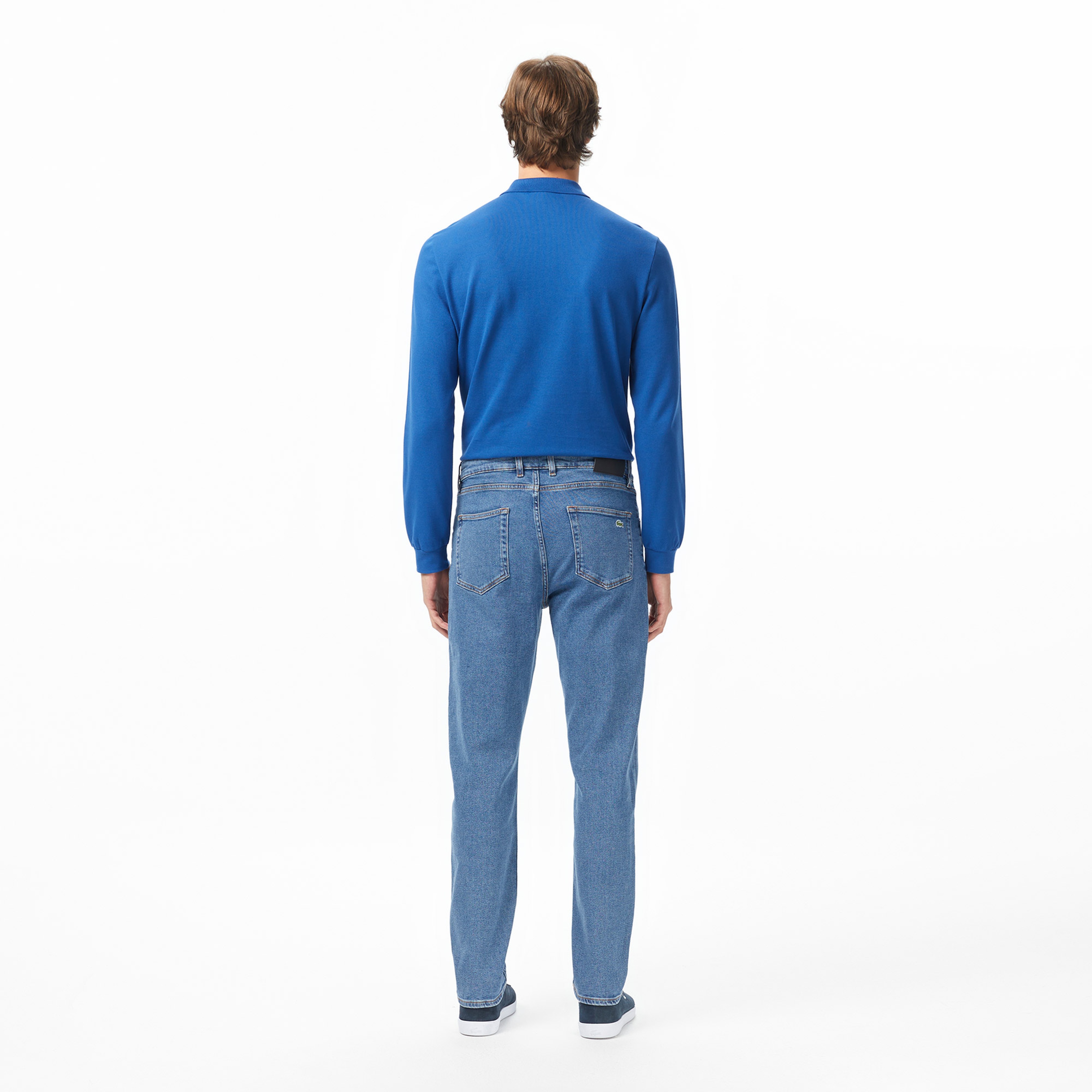 Erkek Regular Fit Mavi Jean Pantolon