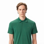 Erkek Regular Fit Yeşil Polo