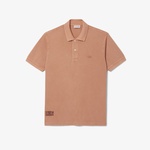 L.12.12 Erkek Classic Fit Kahverengi Polo
