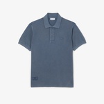 L.12.12 Erkek Classic Fit Mavi Polo