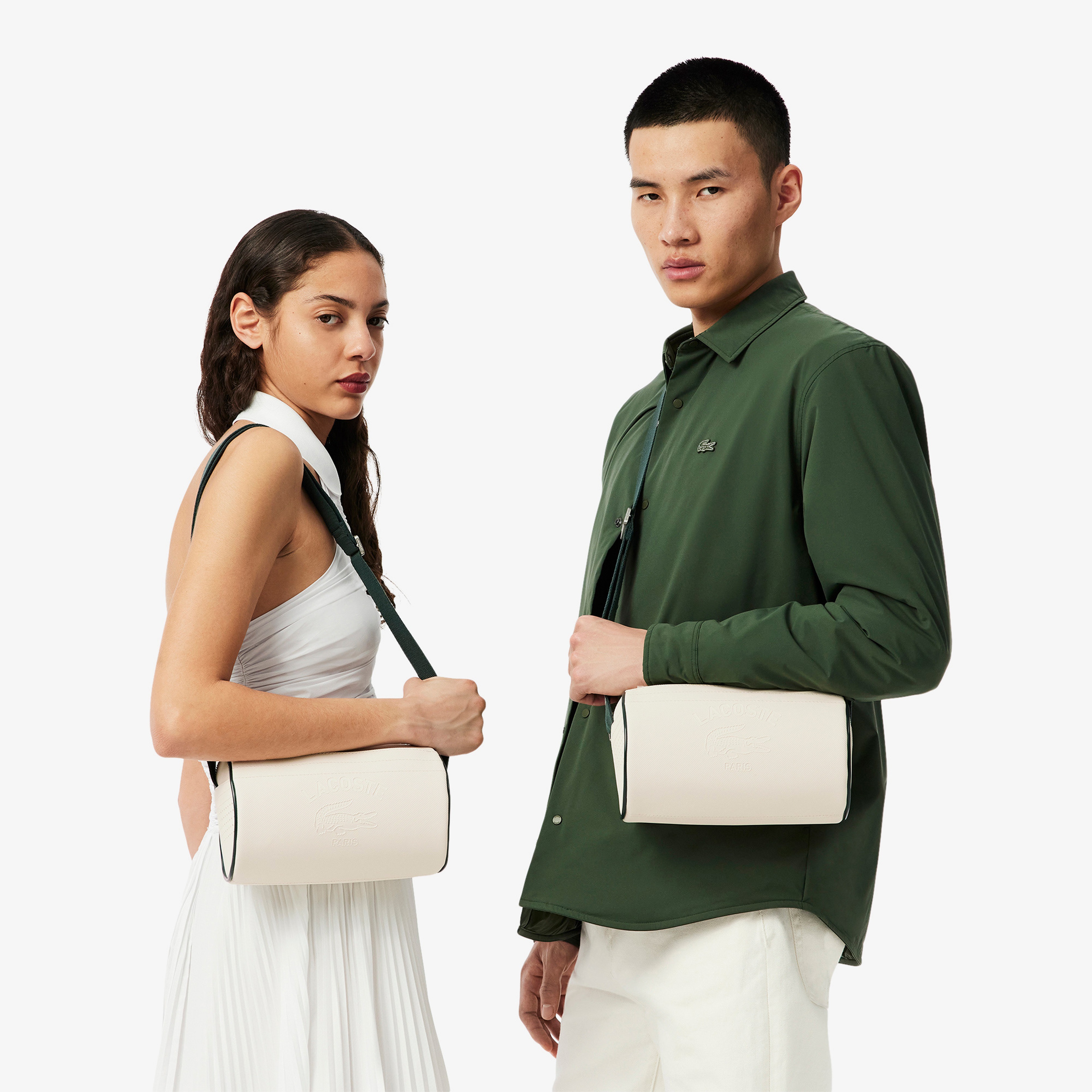 CLUB 1930 Unisex Krem Postacı Çantası