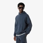 Erkek Loose Fit Kapüşonlu Lacivert Sweatshirt