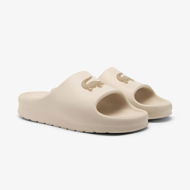 Lacoste Kahverengi Lacoste Serve Slide 2.0 Erkek Terlik