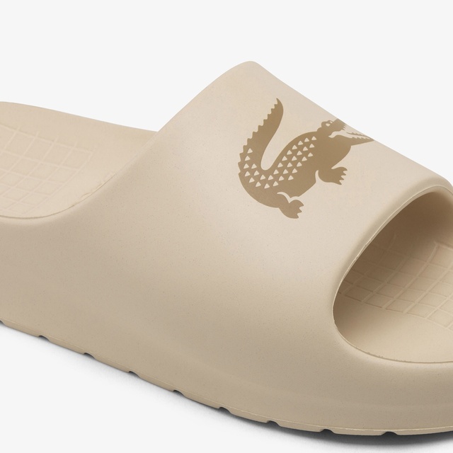 Lacoste Kahverengi Lacoste Serve Slide 2.0 Erkek Terlik