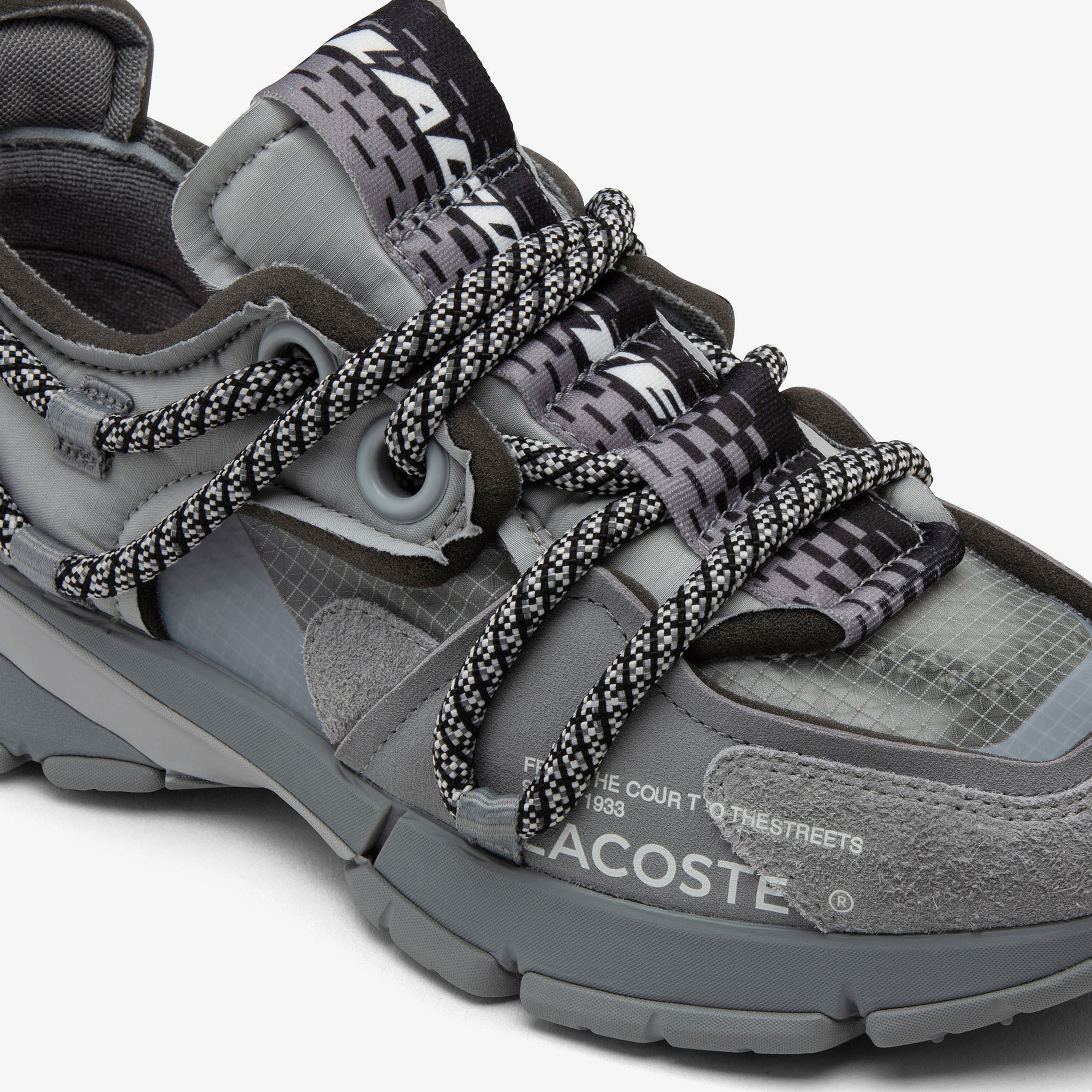 Lacoste L003 Active Runway Erkek Gri Sneaker