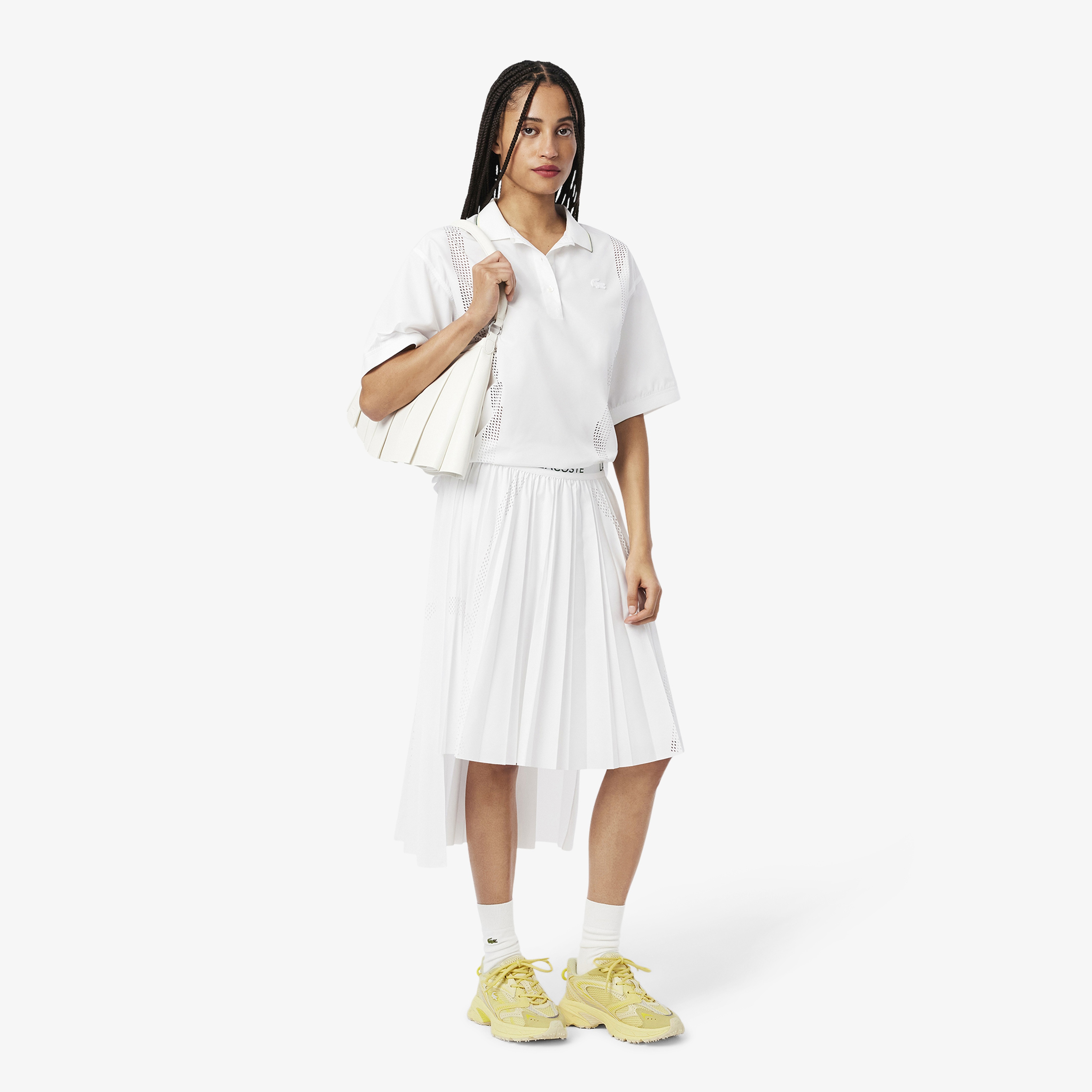 Lacoste L003 Neo Shot Kadın Sarı Sneaker