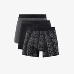 Nautica Erkek Siyah Standart Fit 3'lü Boxer