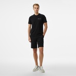 Nautica Erkek Siyah Regular Fit Baskılı T-Shirt