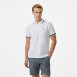 Nautica Erkek Beyaz Classic Fit Polo Yaka T-Shirt