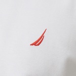 Nautica Erkek Beyaz Classic Fit Polo Yaka T-Shirt