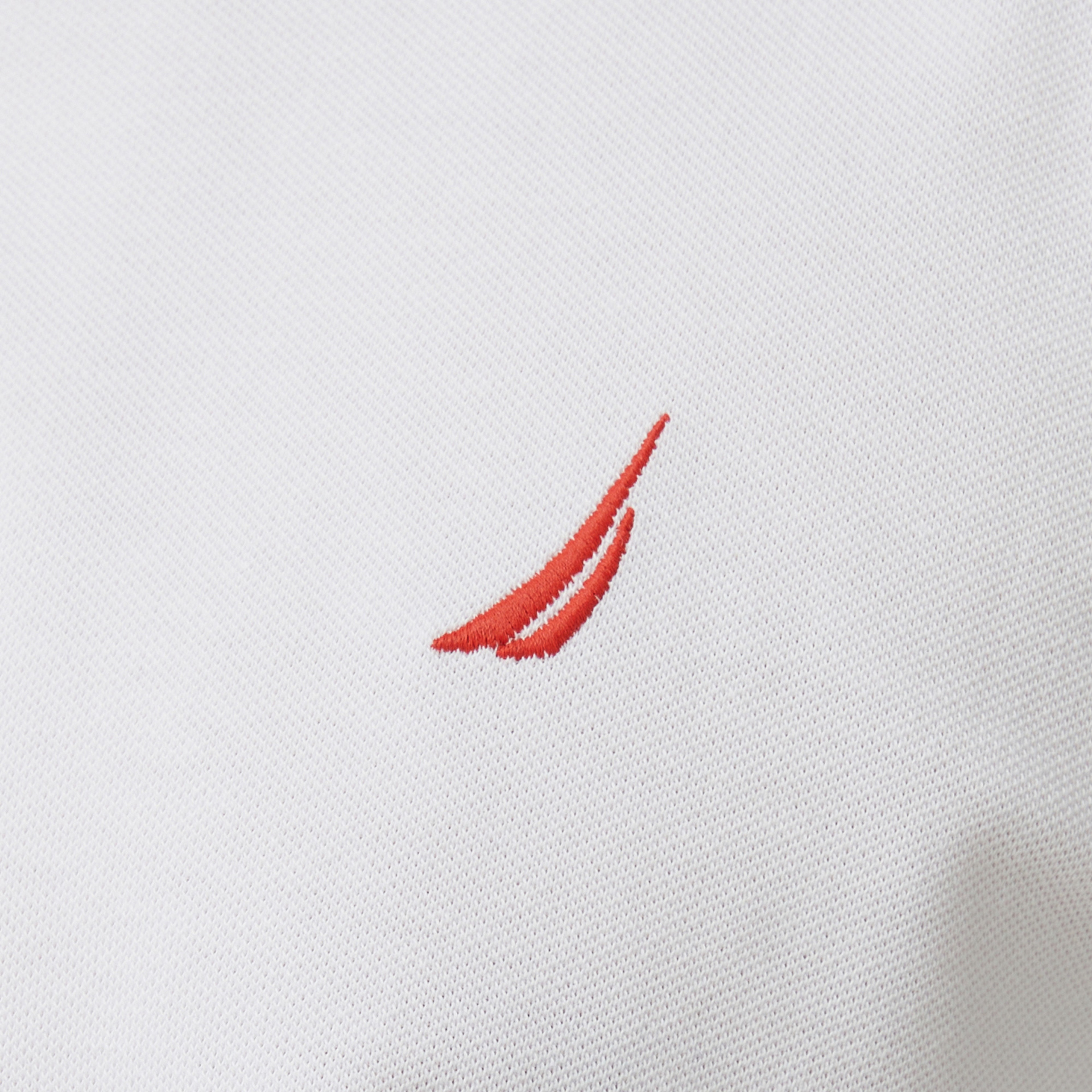 Nautica Erkek Beyaz Classic Fit Polo Yaka T-Shirt