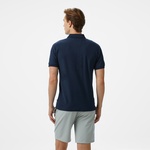 Nautica Erkek Lacivert Classic Fit Desenli Polo