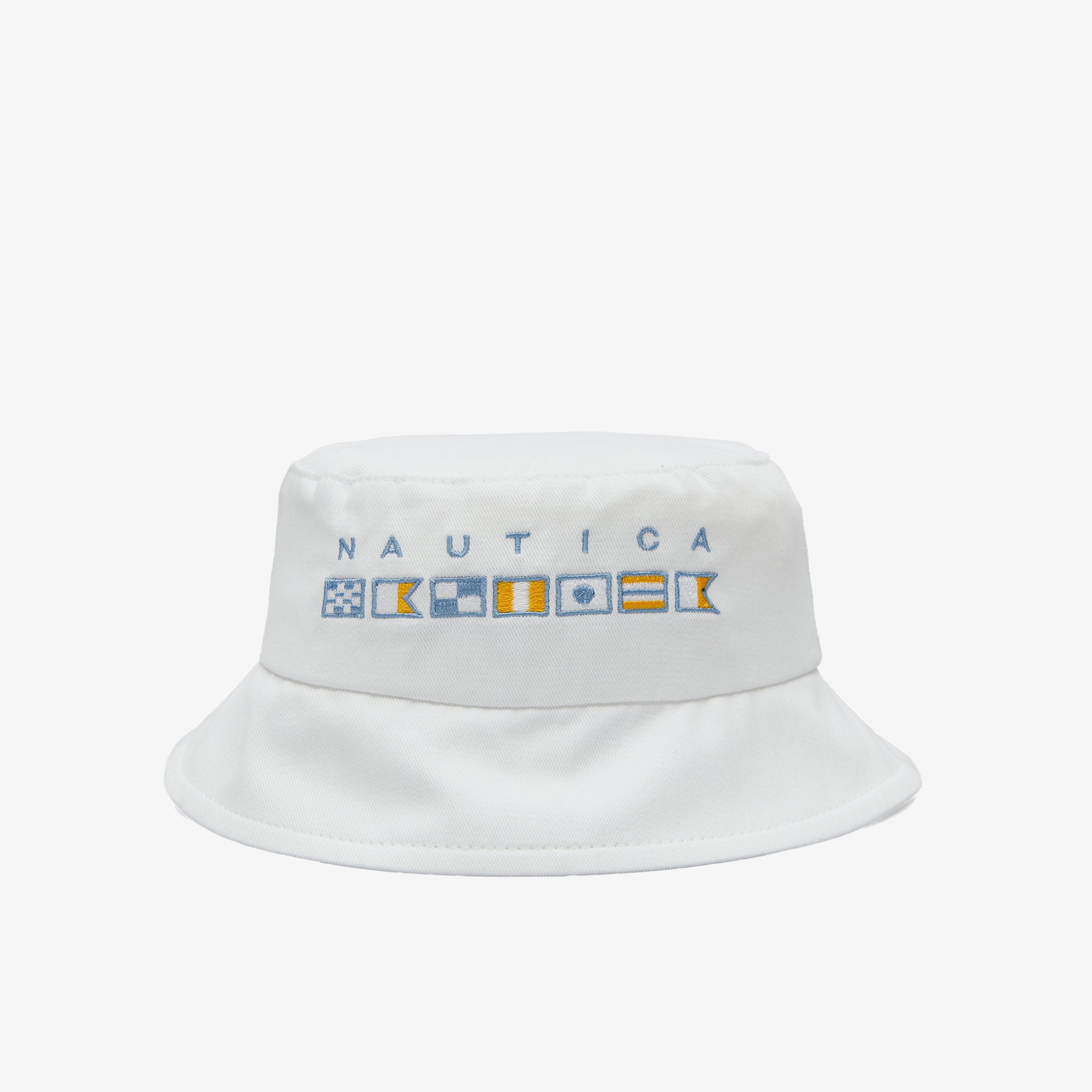 Nautica Çocuk Beyaz Baskılı Şapka