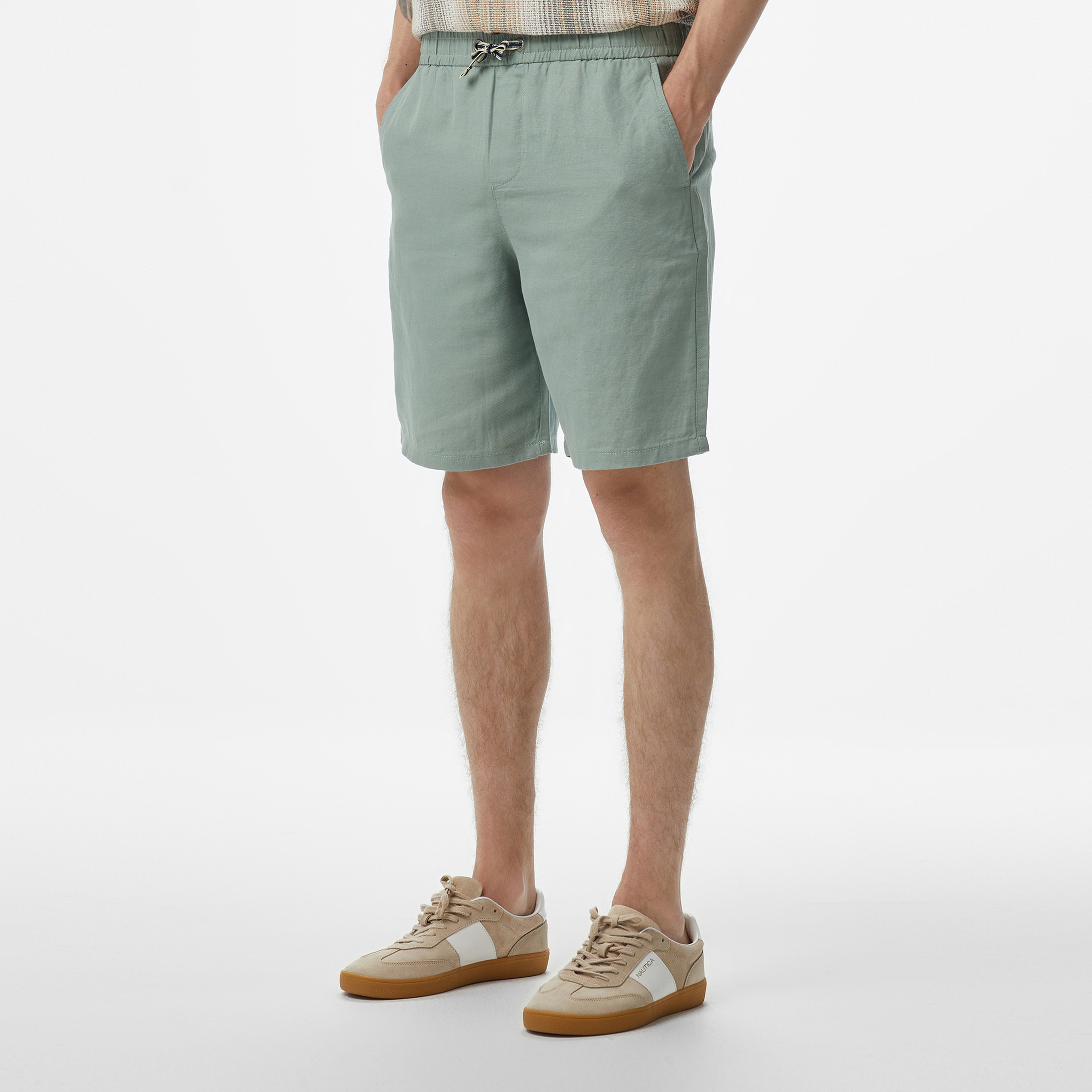 Nautica Erkek Yeşil Jogger Şort