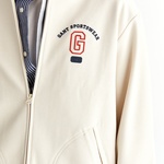 GANT Erkek Krem Regular Fit Hakim Yaka Logolu Ceket