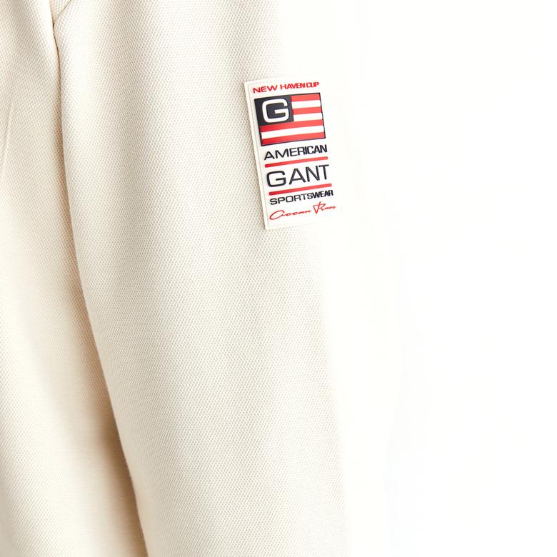 GANT Erkek Krem Regular Fit Hakim Yaka Logolu Ceket