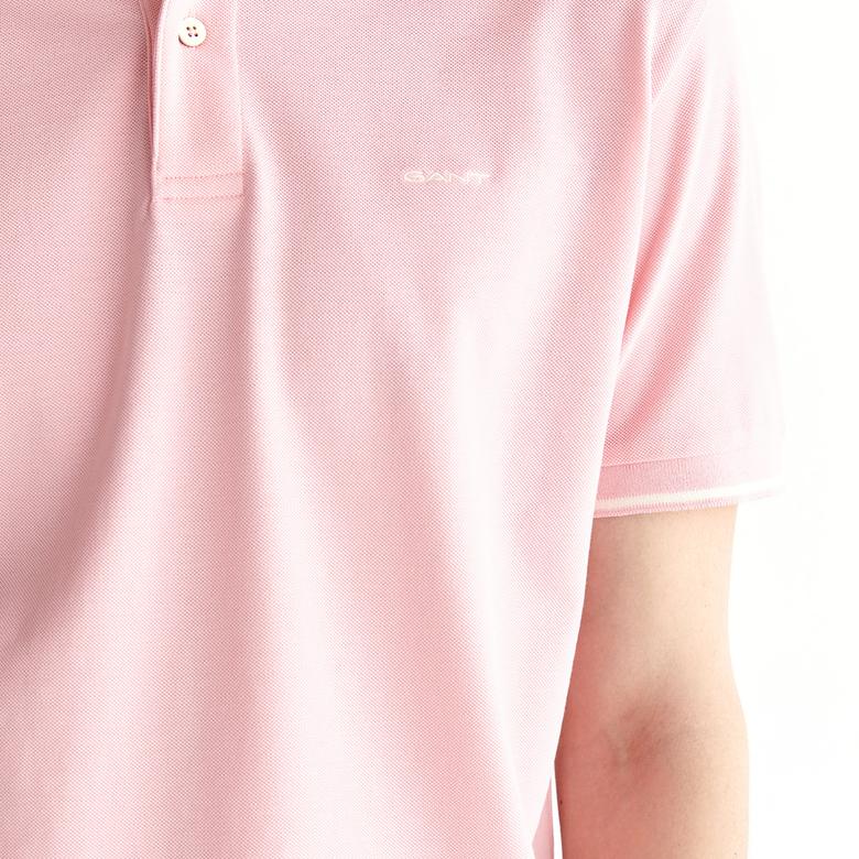 GANT Erkek Pembe Regular Fit Polo