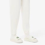 Lacoste Serve Slide 2.0 Kadın Beyaz Terlik