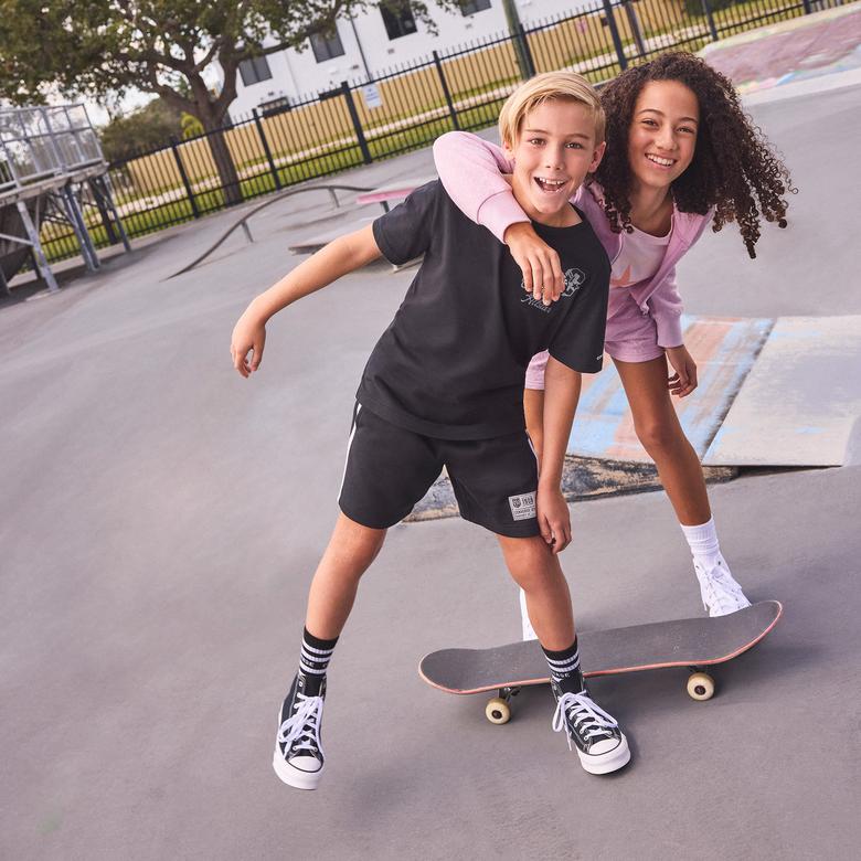 Converse Chuck Taylor Çocuk Pembe T-Shirt