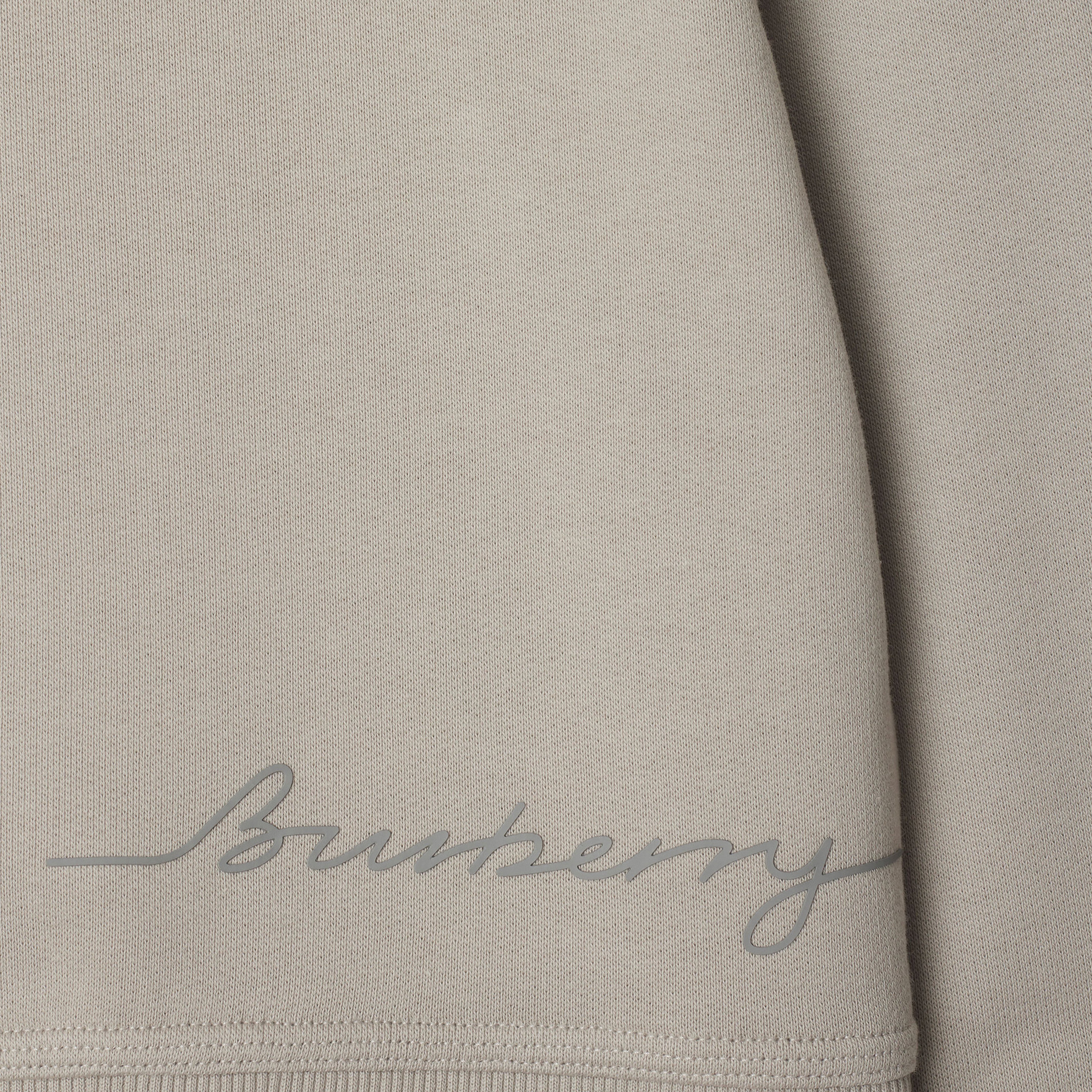 Burberry Mathew Logo Cotton Çocuk Krem Sweatshirt