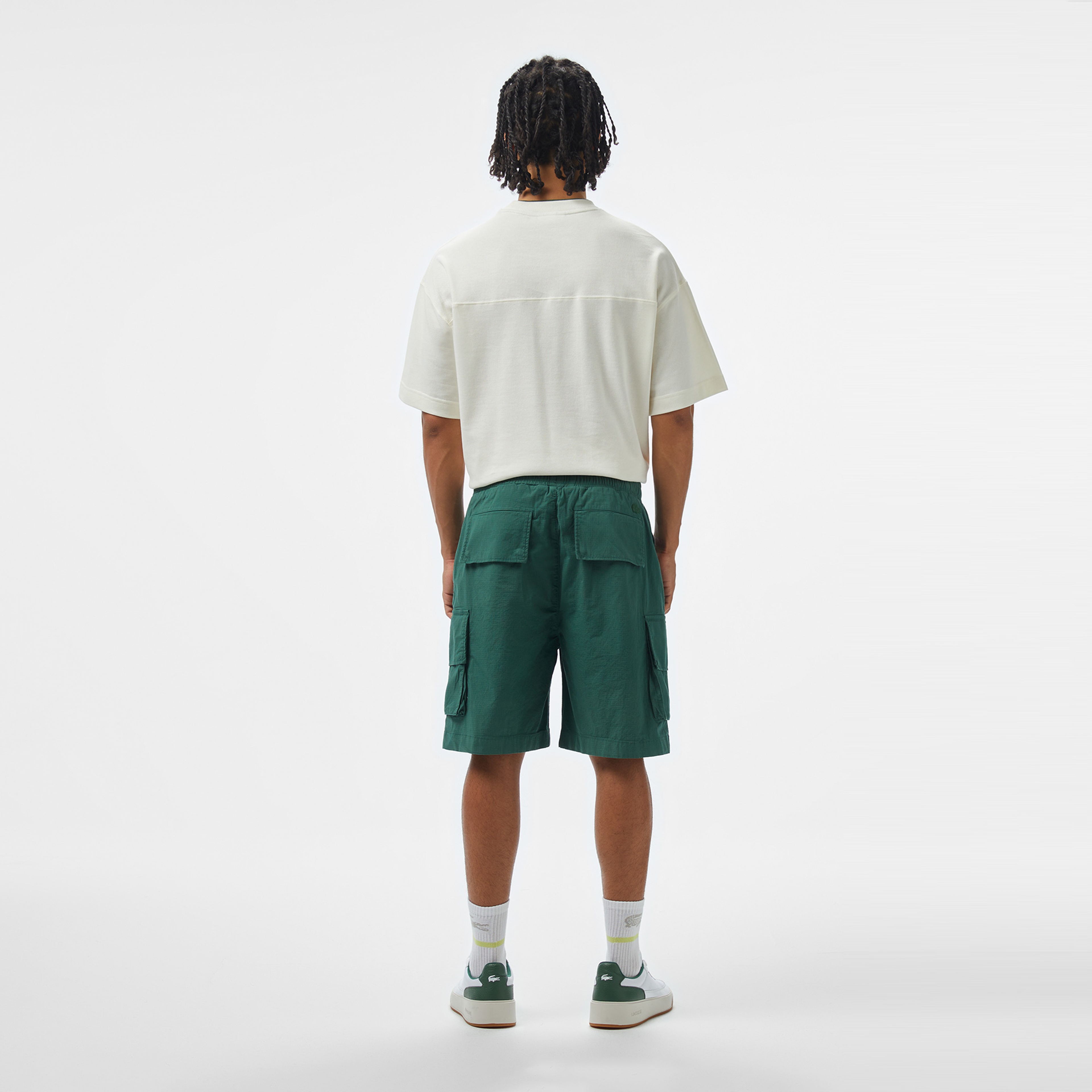 Lacoste House of SuperStep x Lacoste Erkek Yeşil Şort