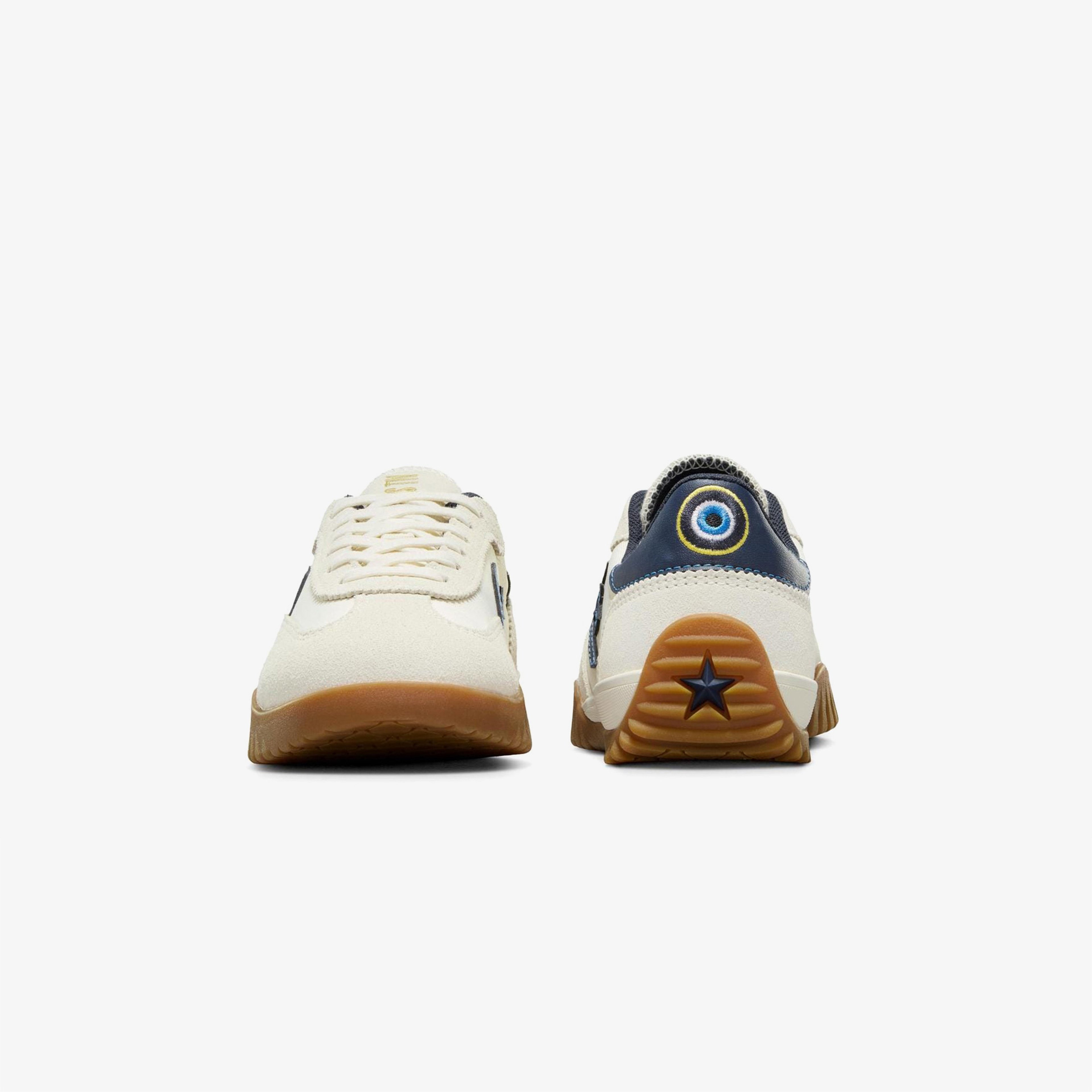 Converse x Evil Eye Run Star Trainer Unisex Bej Süet Sneaker