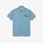 Lacoste L.12.12 Classic Fit Erkek Mavi Polo