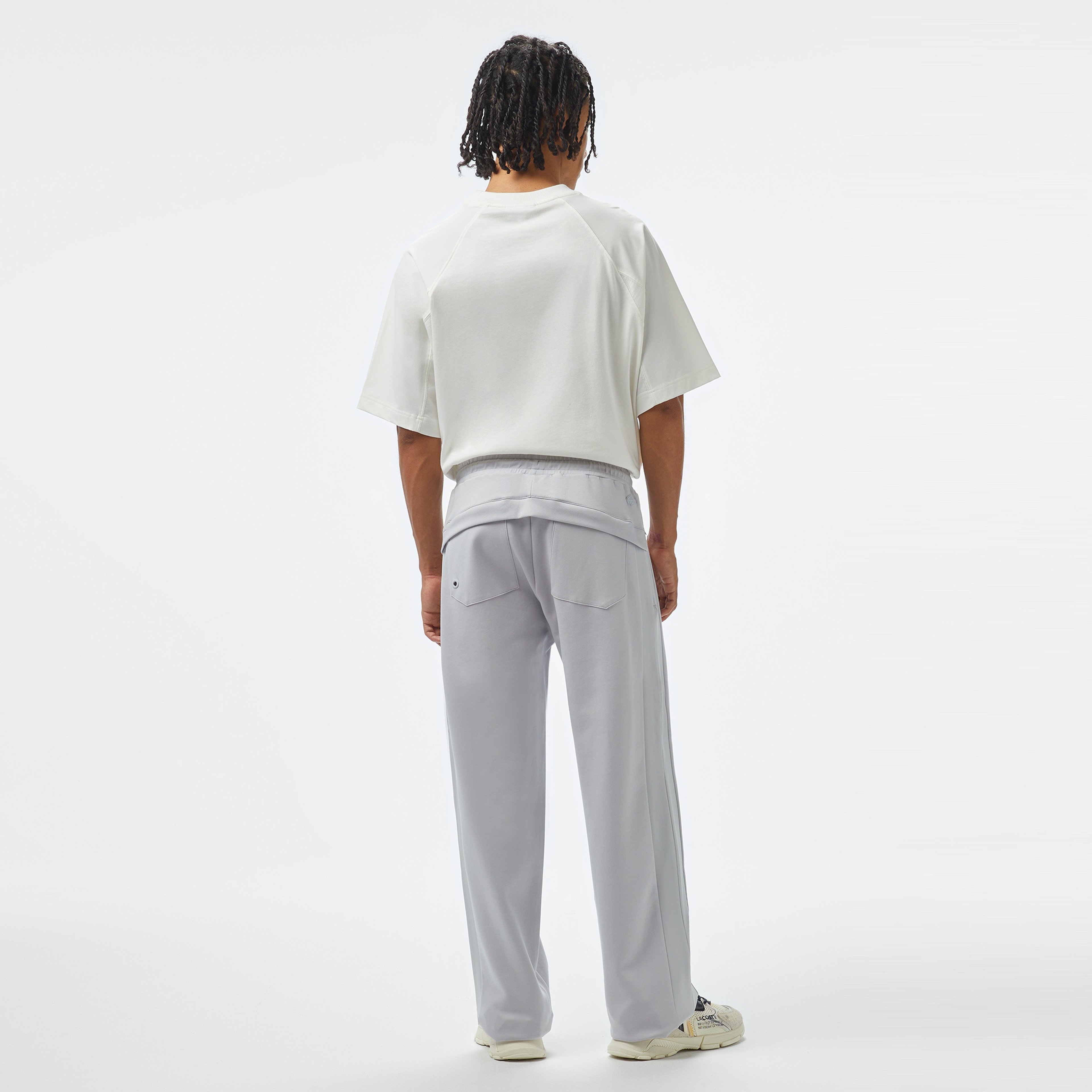 Lacoste House of SuperStep x Lacoste Erkek Gri Eşofman Altı